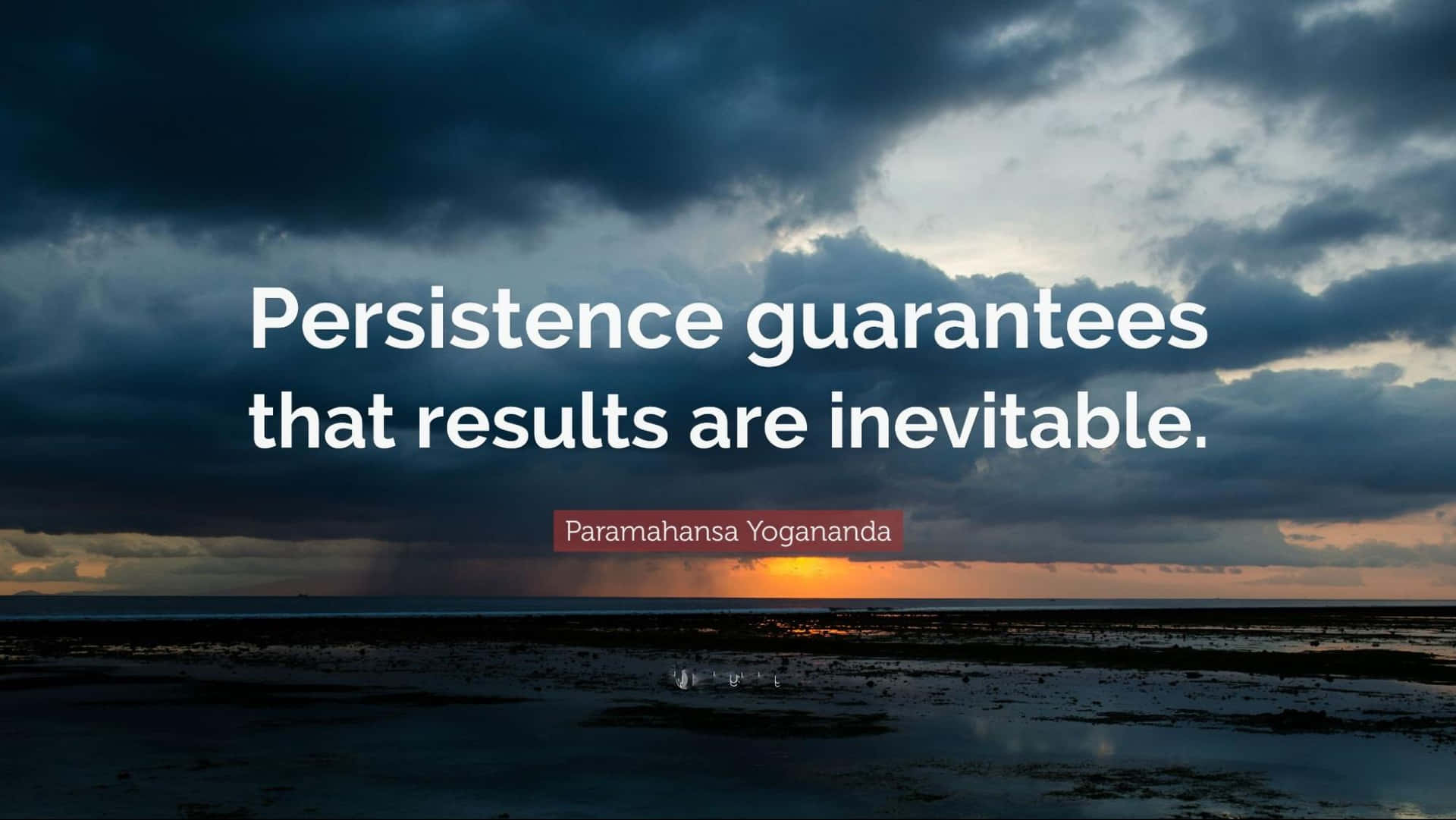 Being Persistent Guarantees Inevitable Results Background