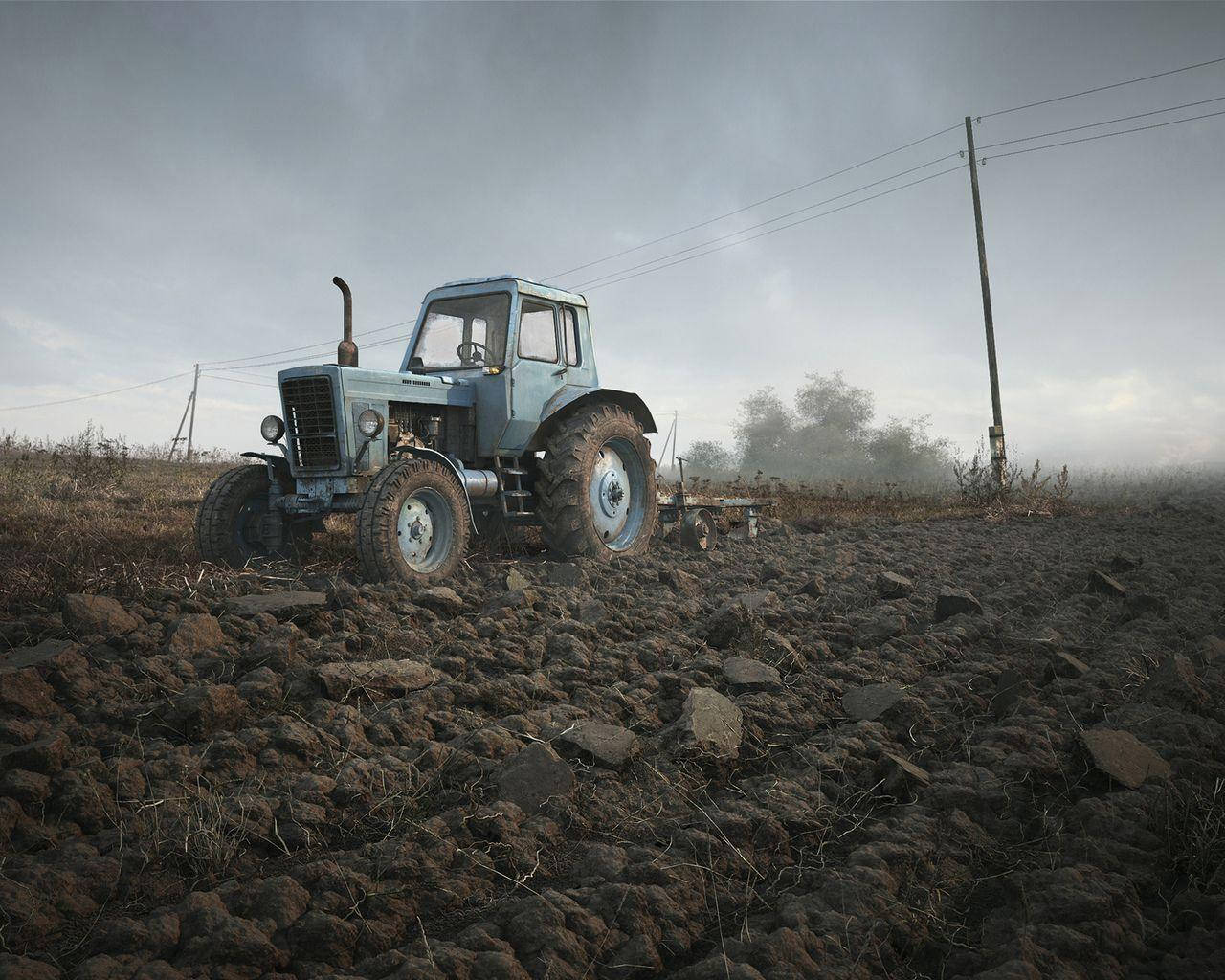 Belarus Farm Background