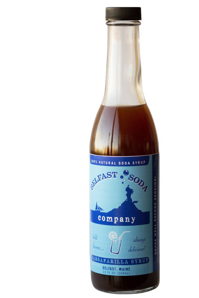 Belfast Soda Sarsaparilla Syrup Maine Background