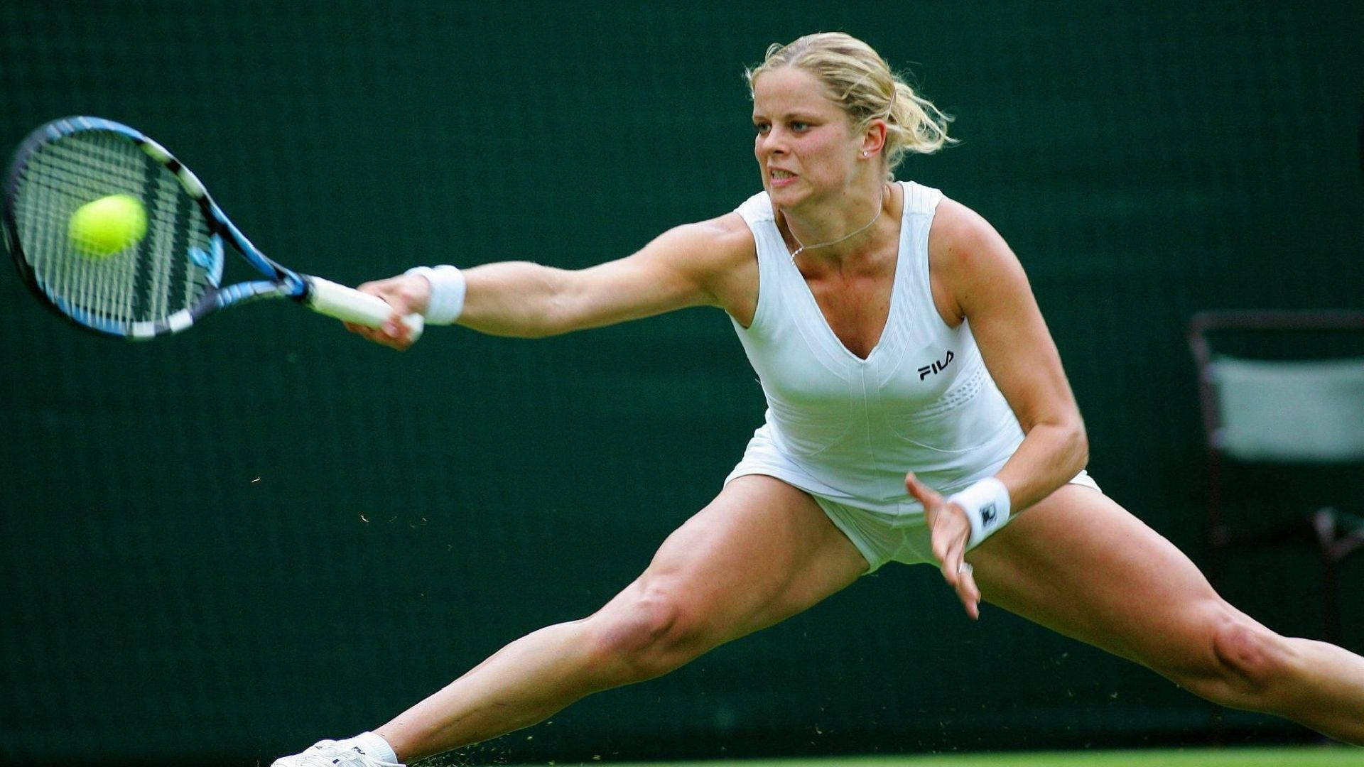 Belgian Former Tennis Star Kim Clijsters Background