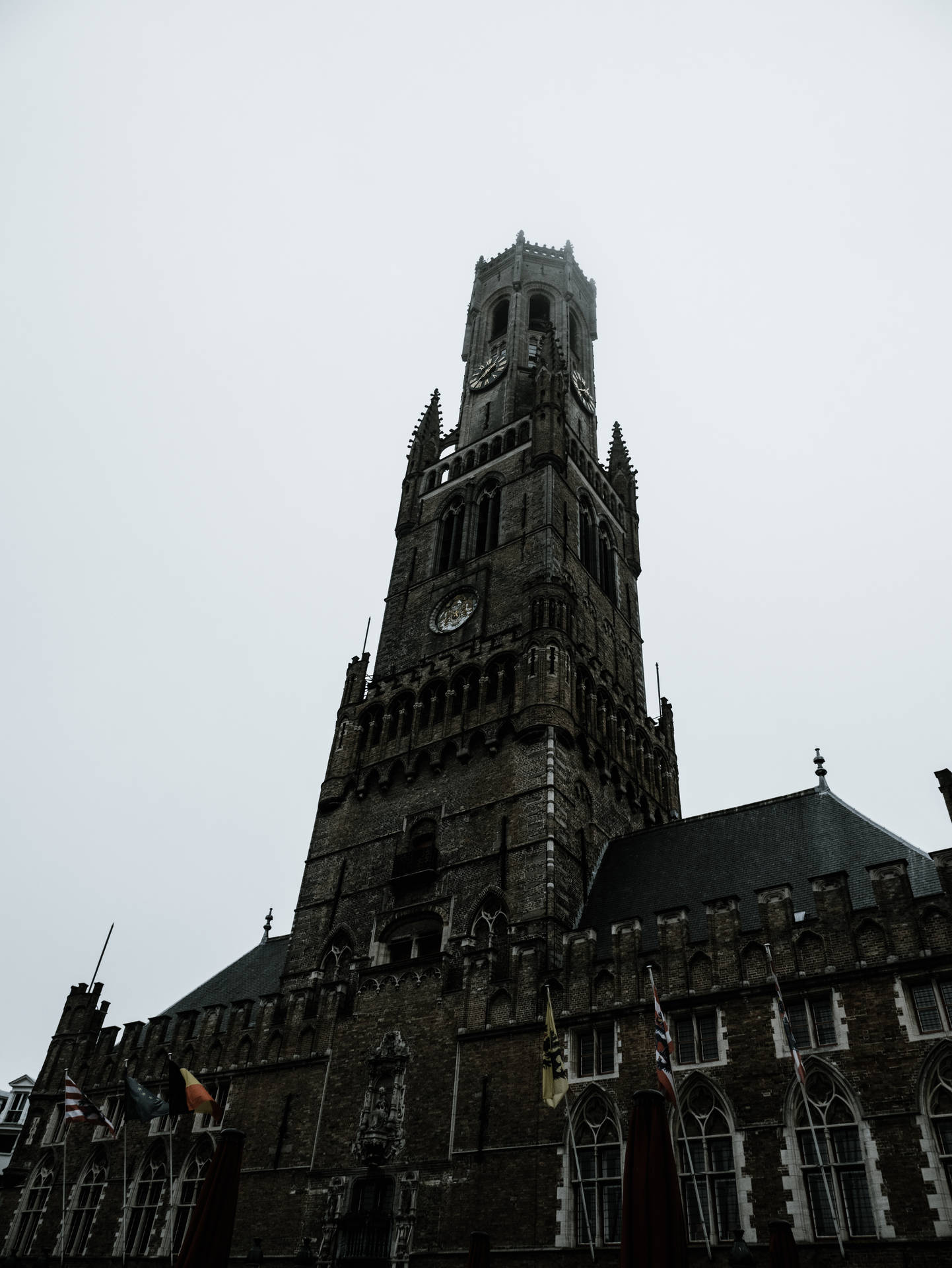 Belgium Belfry Of Bruges Background