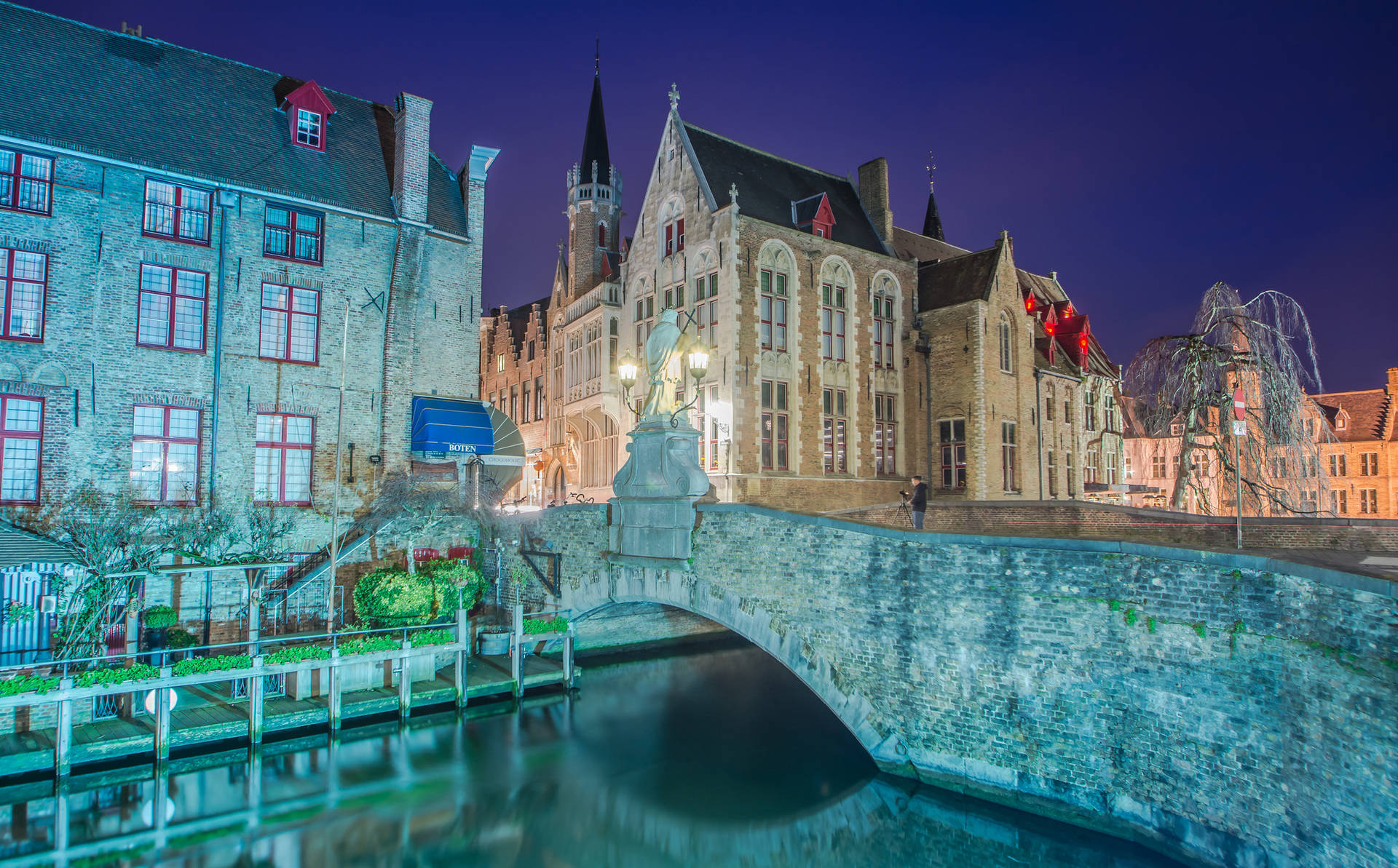 Belgium Bruges Bridge