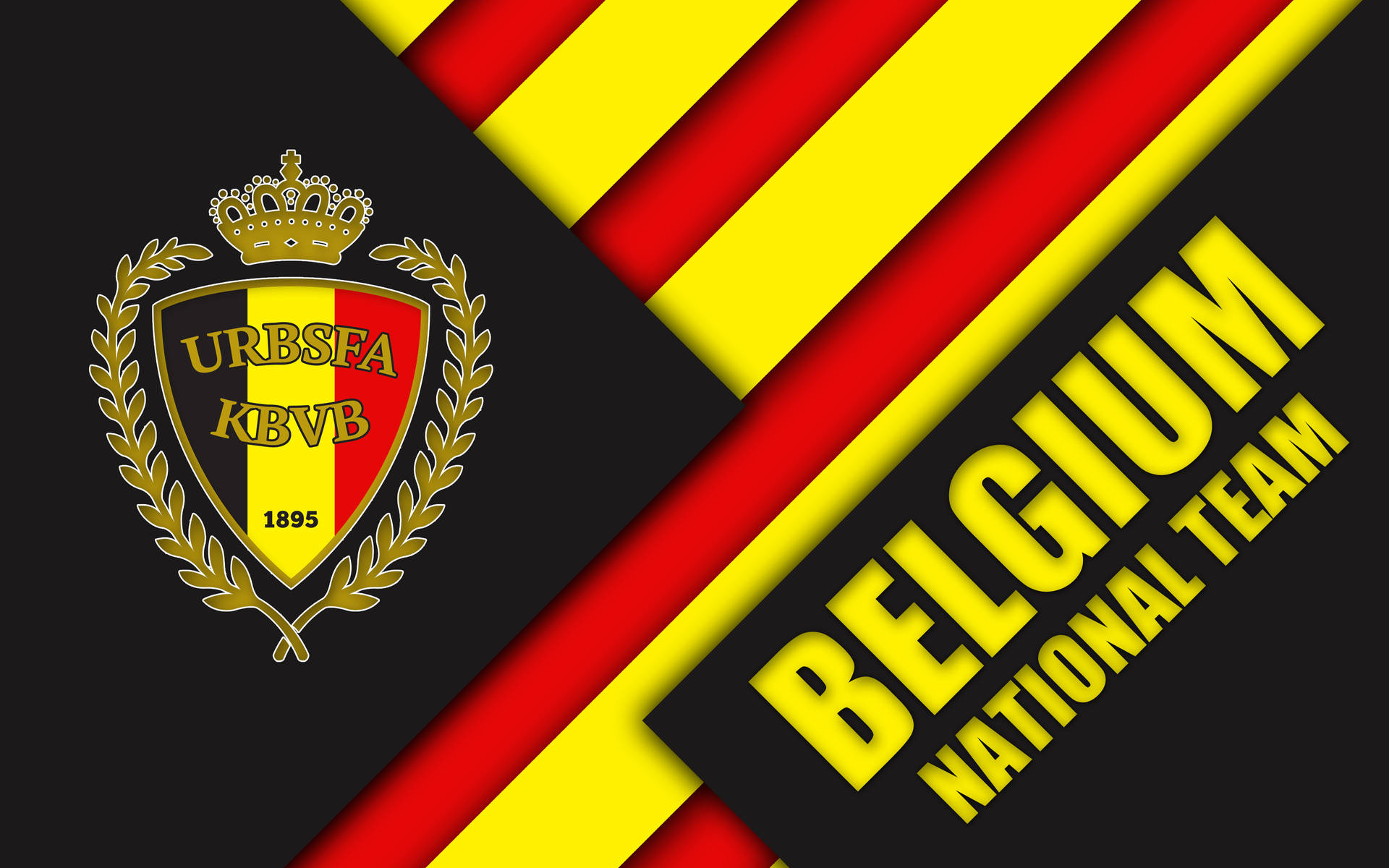 Belgium Football Flag