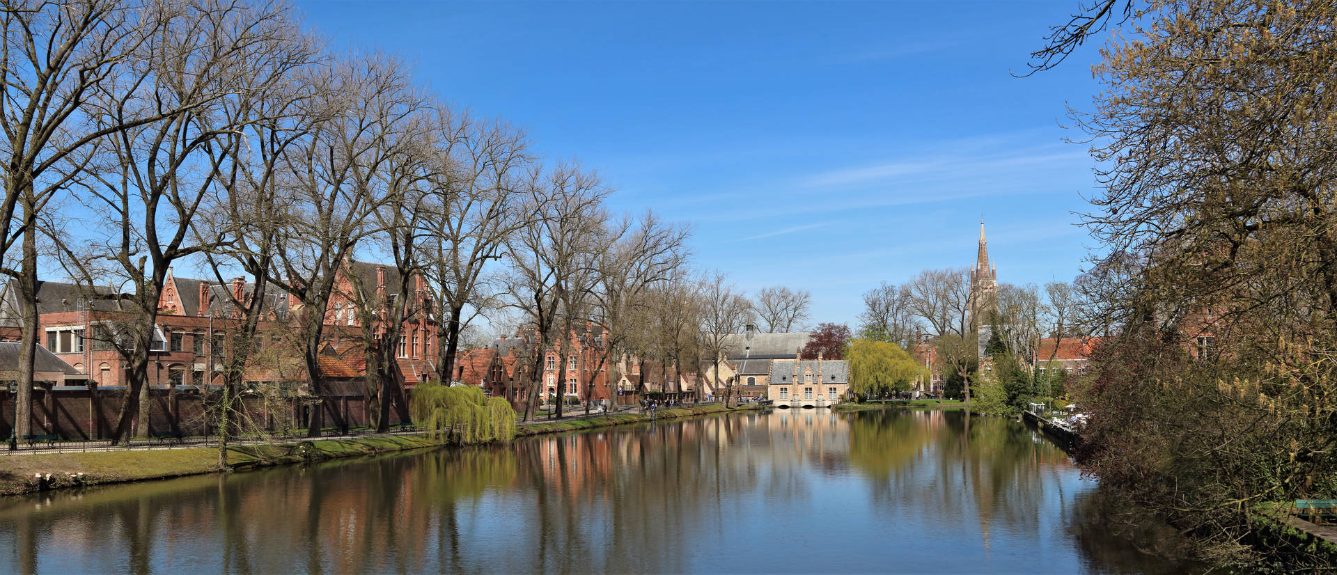 Belgium Lake Of Love Background