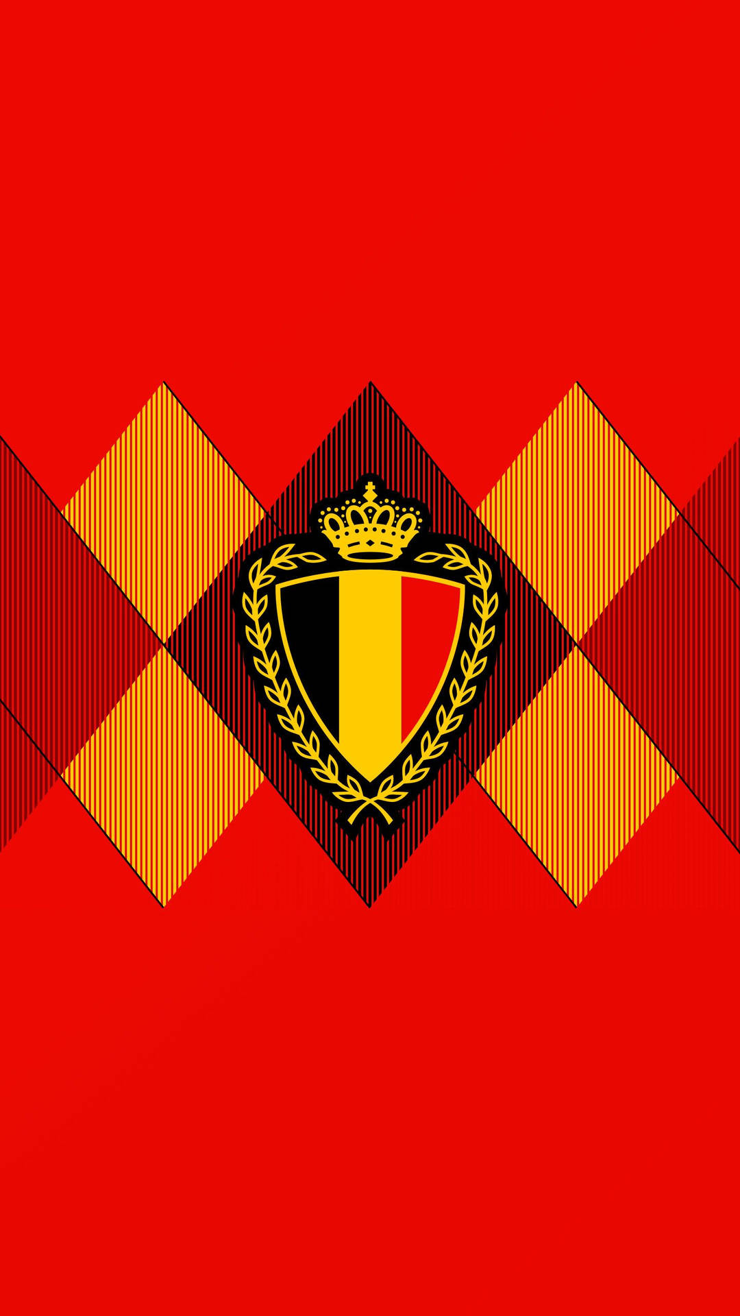 Belgium National Football Team Association Crest Background