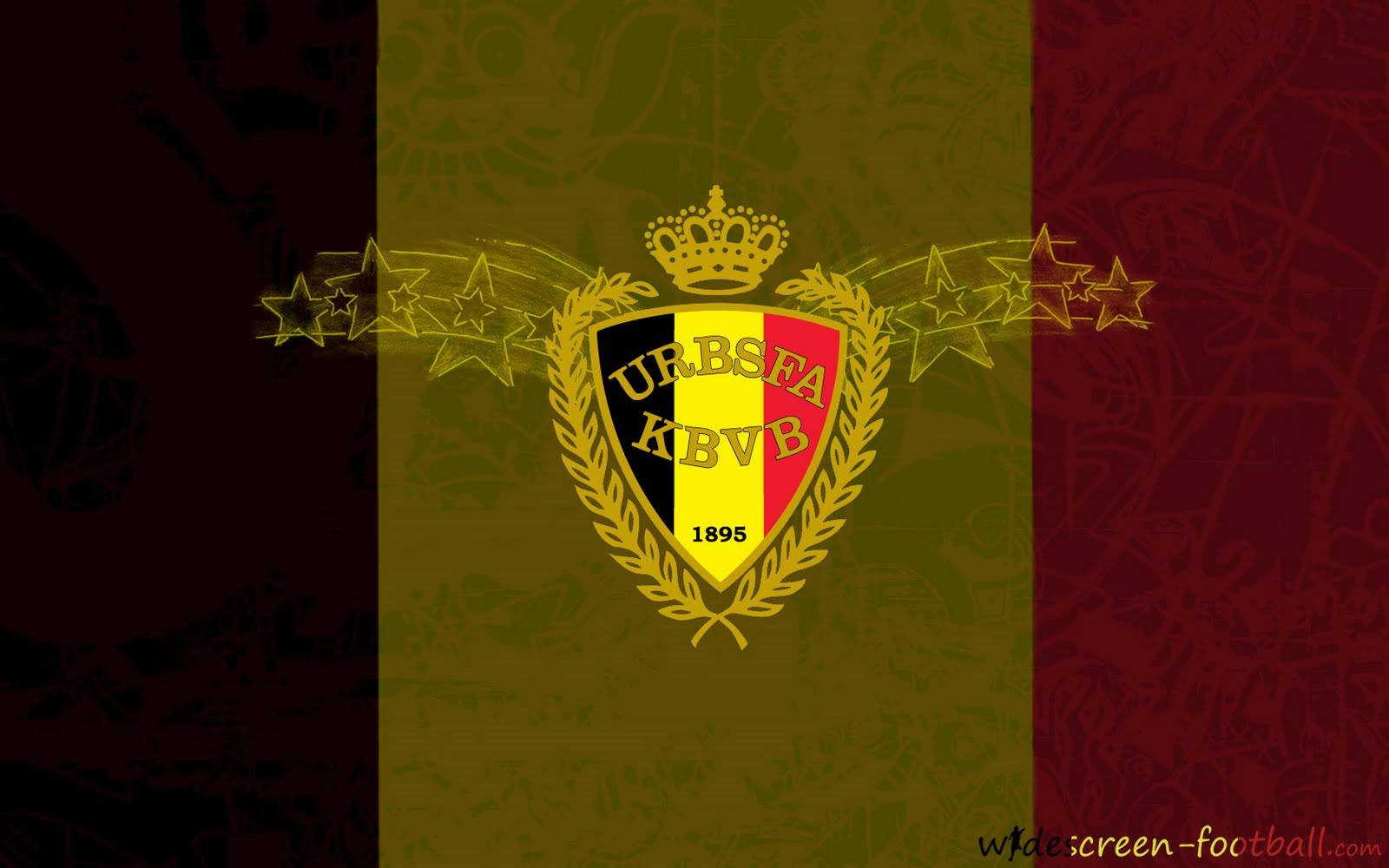 Belgium National Football Team Emblem Background