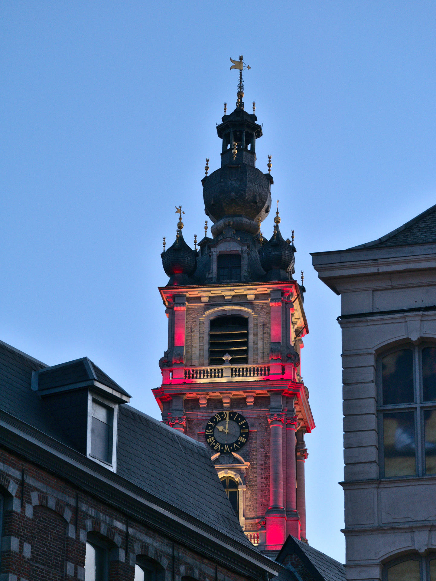 Belgium Westertoren Tower Background