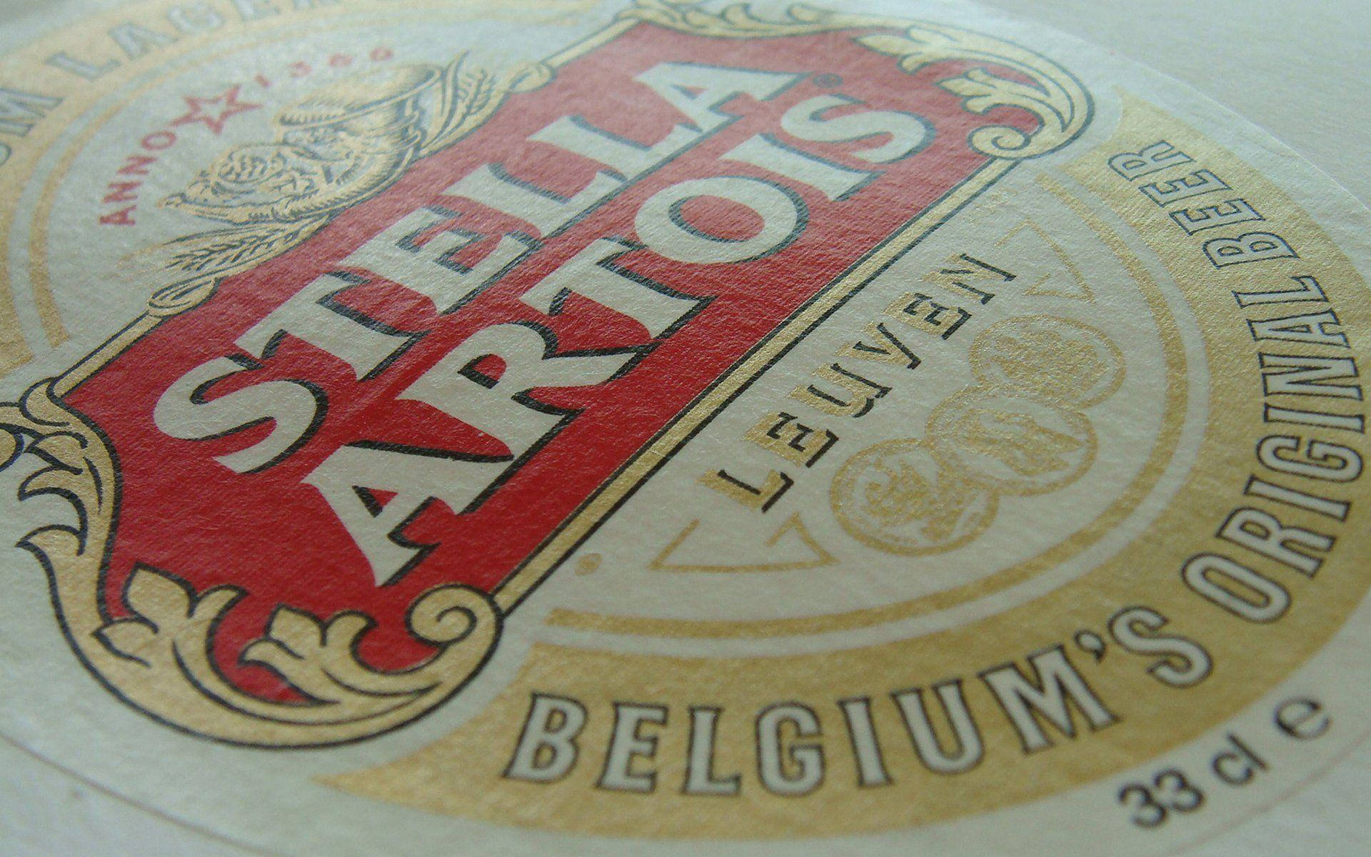 Belgium’s Original Beer Stella Artois Background