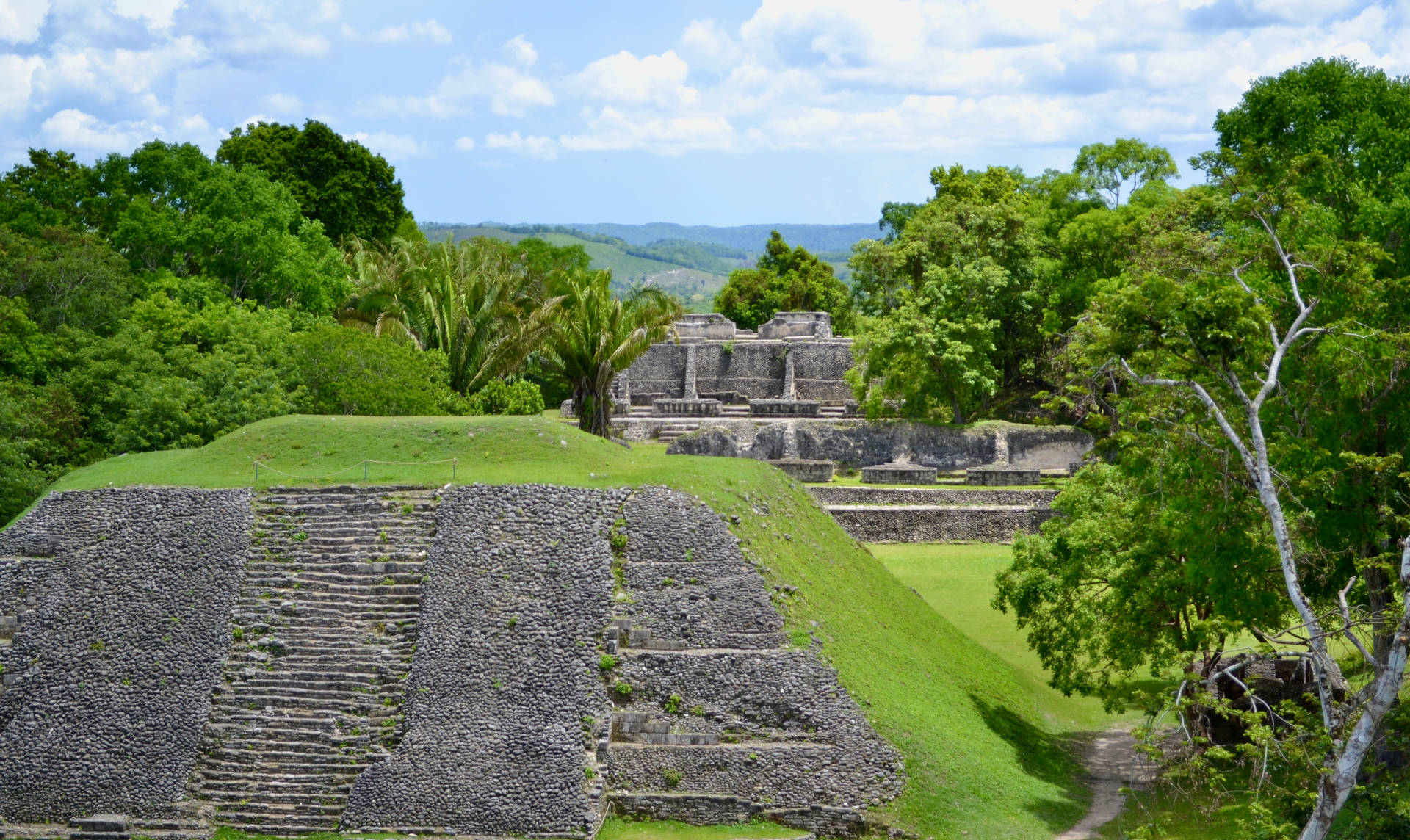 Belize Archaeological Site Background
