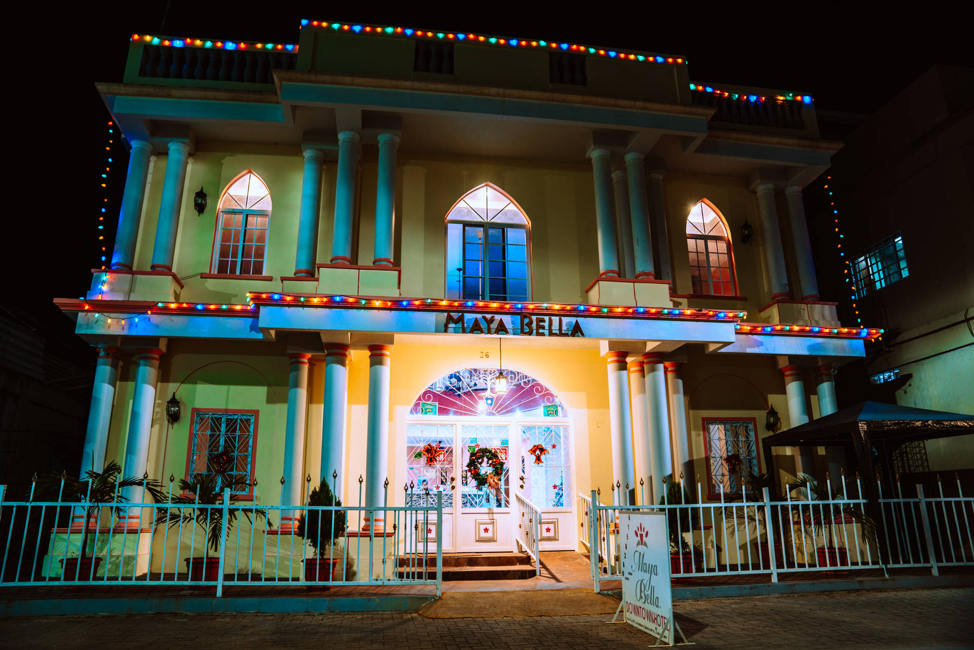 Belize Maya Bella Hotel Background