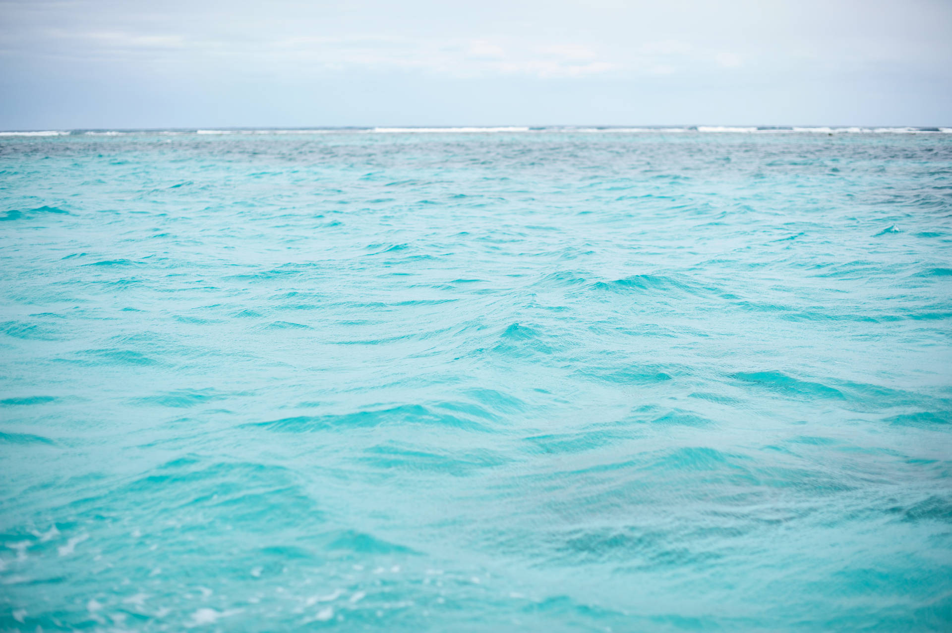Belize Turquoise Sea Background