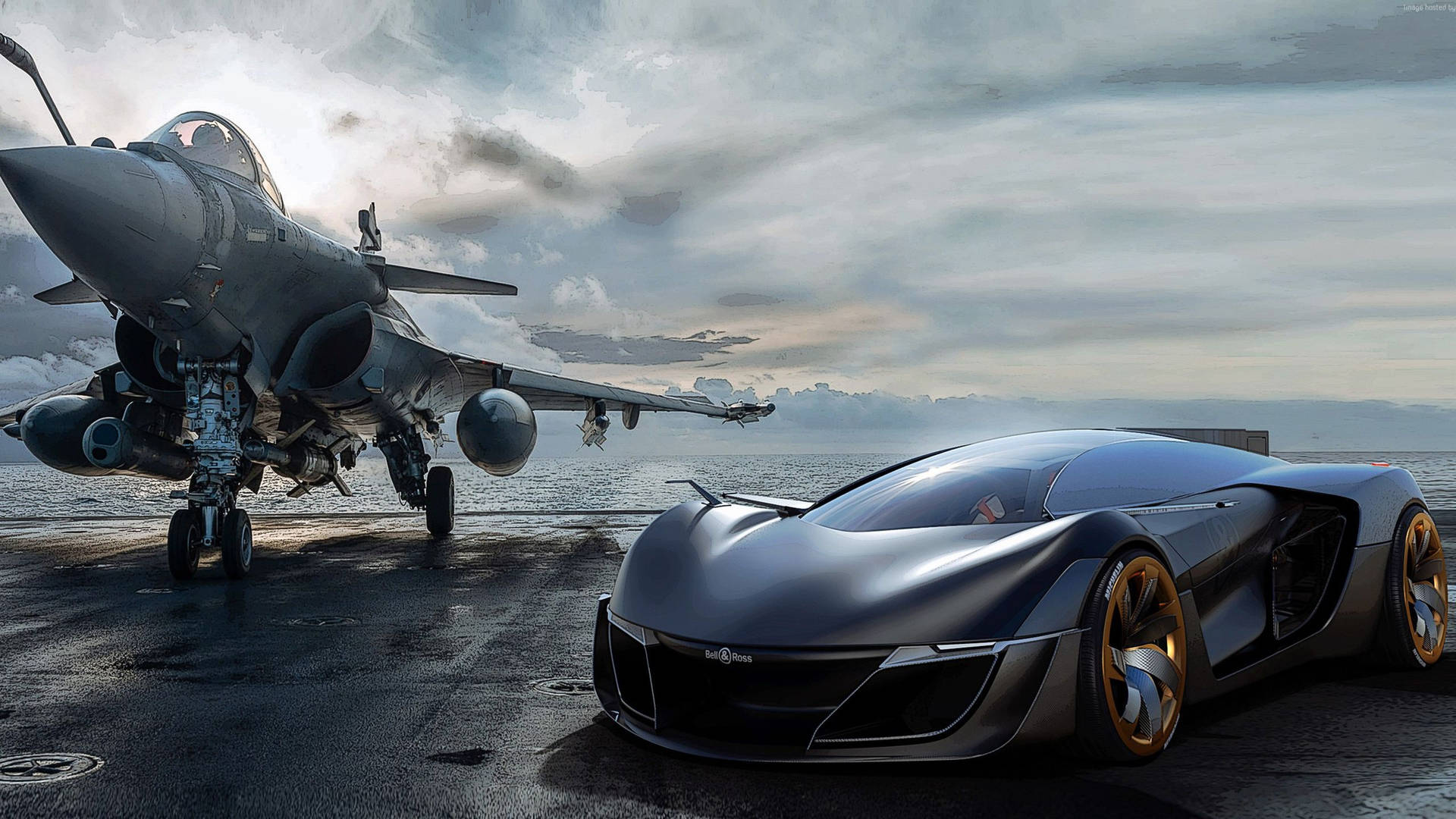 Bell And Ross Concept Car Background