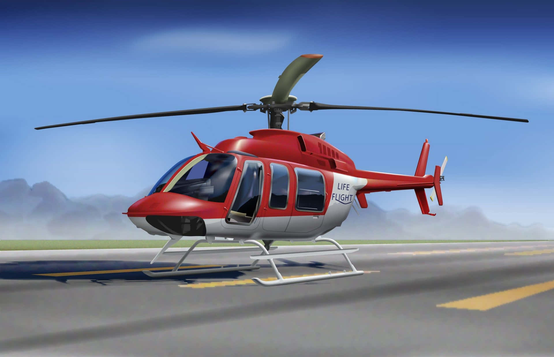 Bell Helicopters Background