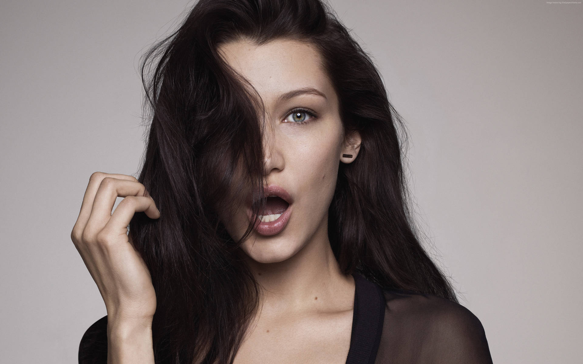 Bella Hadid Model Photoshoot Background