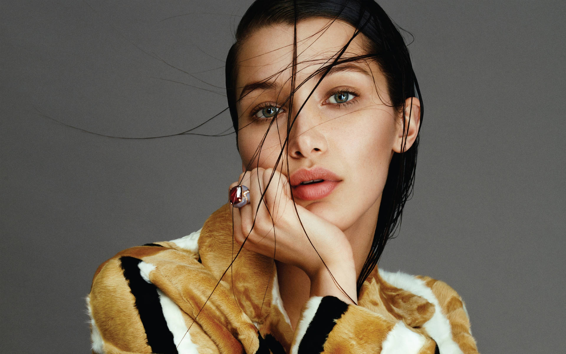 Bella Hadid Top Model Background