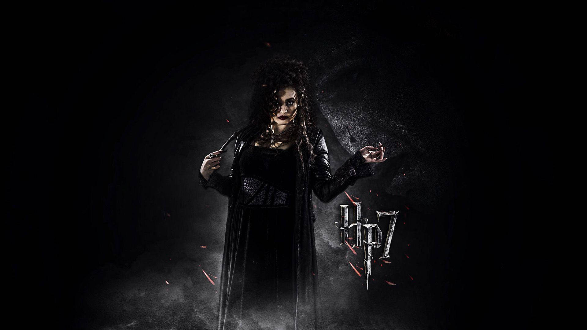 Bellatrix Lestrange Black Poster Background