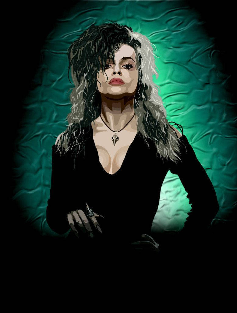 Bellatrix Lestrange Digital Art Background