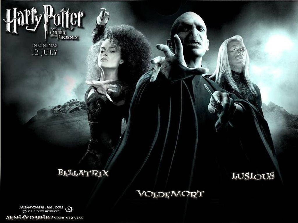 Bellatrix Lestrange Iconic Trio Background