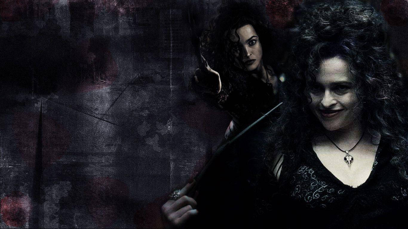 Bellatrix Lestrange Wicked Smile Background