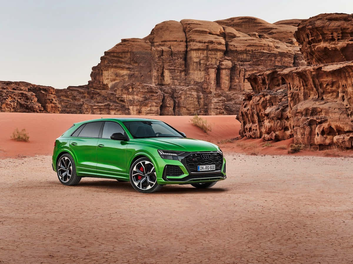 Belligerent Audi Rs Q8 Suv Background