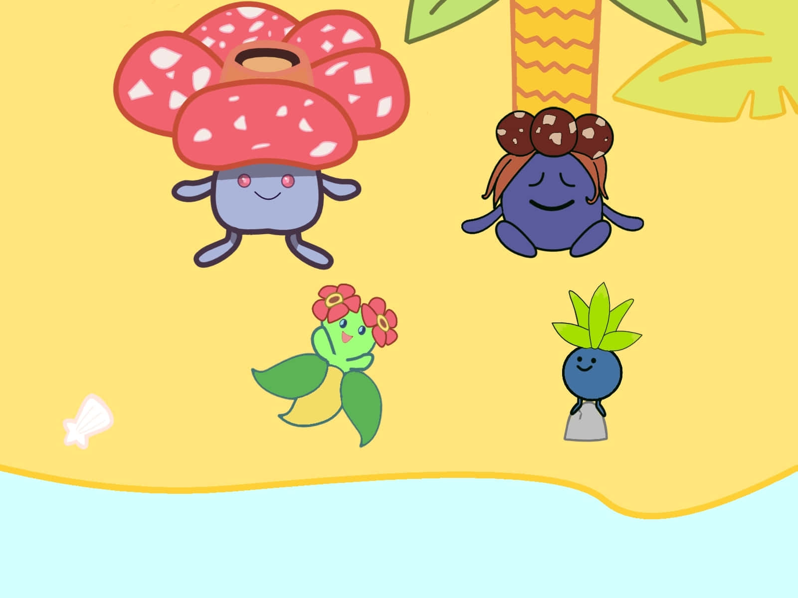 Bellossom And Friends