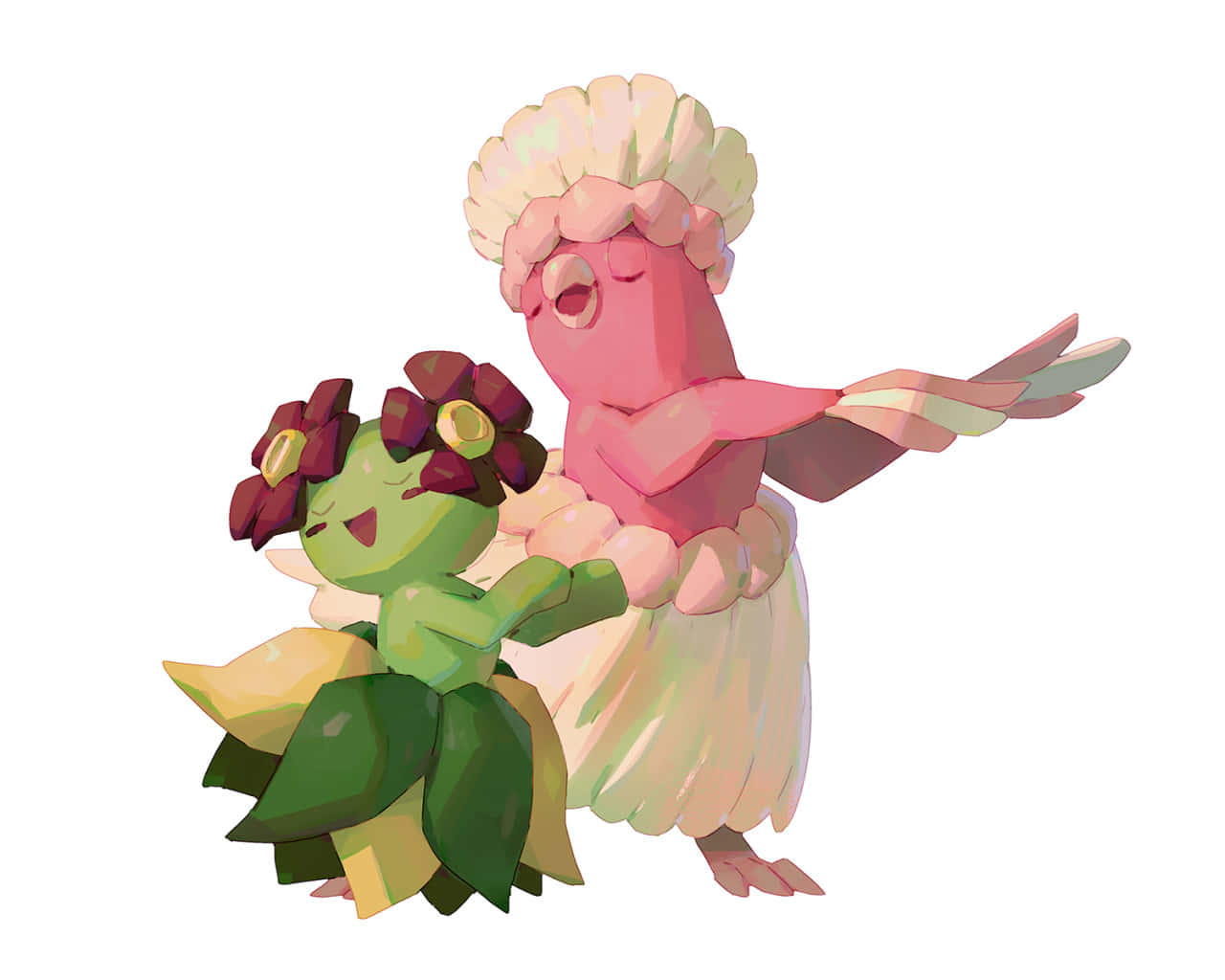 Bellossom And Oricorio Background