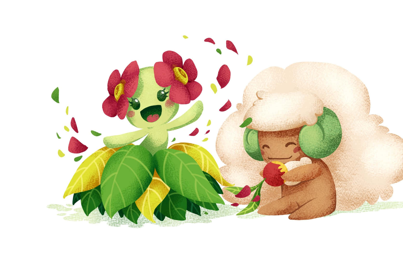 Bellossom And Whimsicott