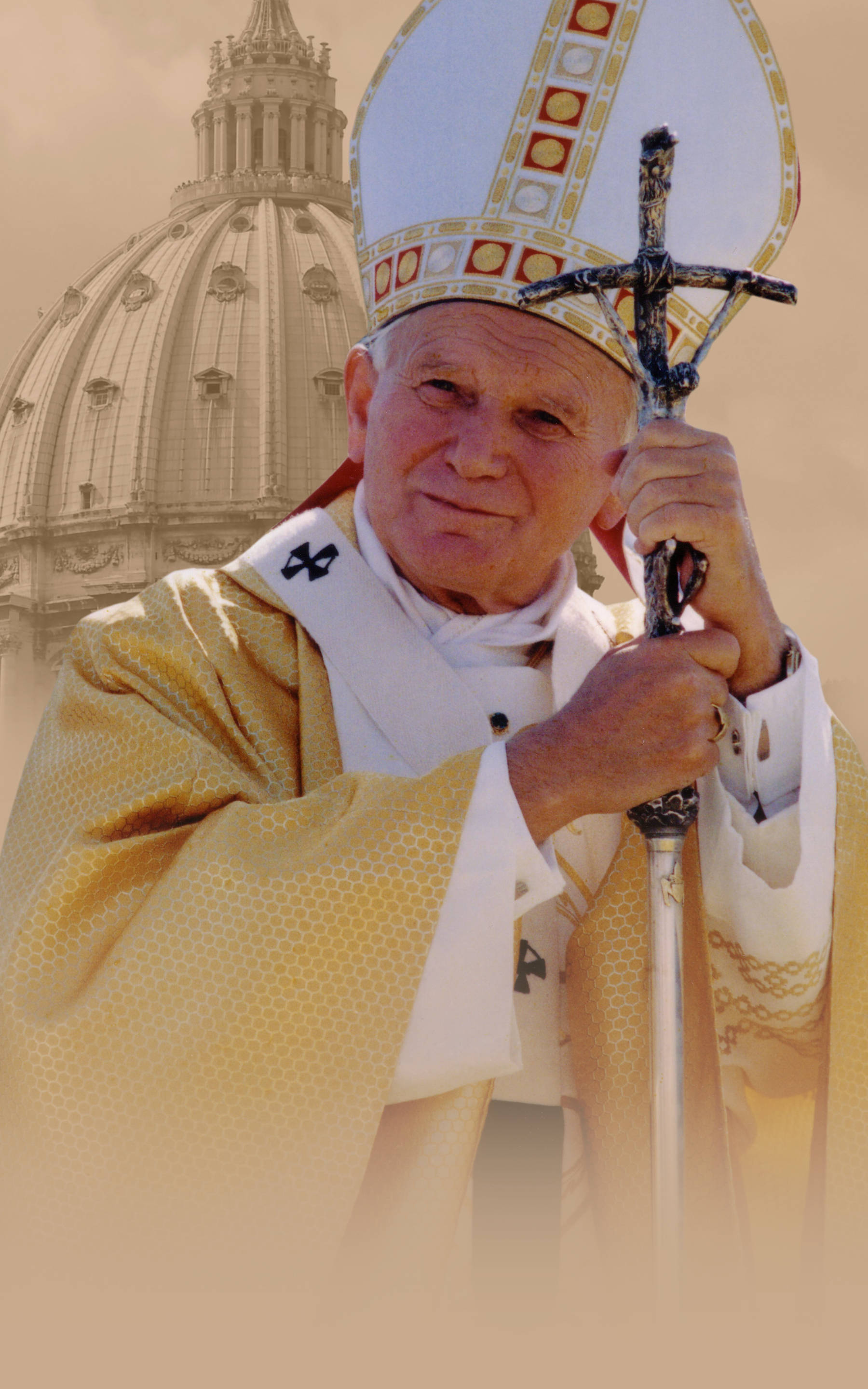 Beloved Catholic Pope Background