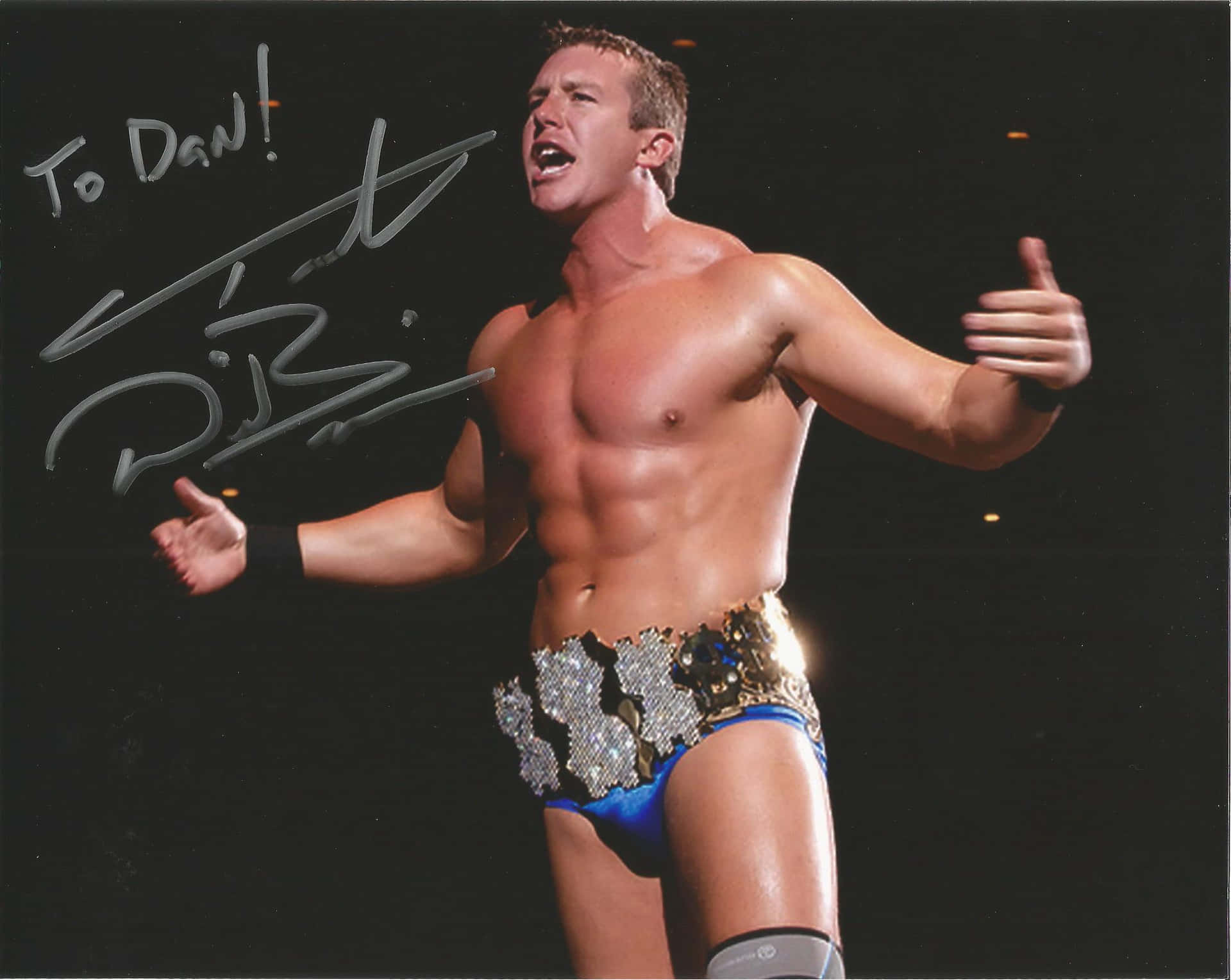 Belt Signature Ted Dibiase Jr. Background