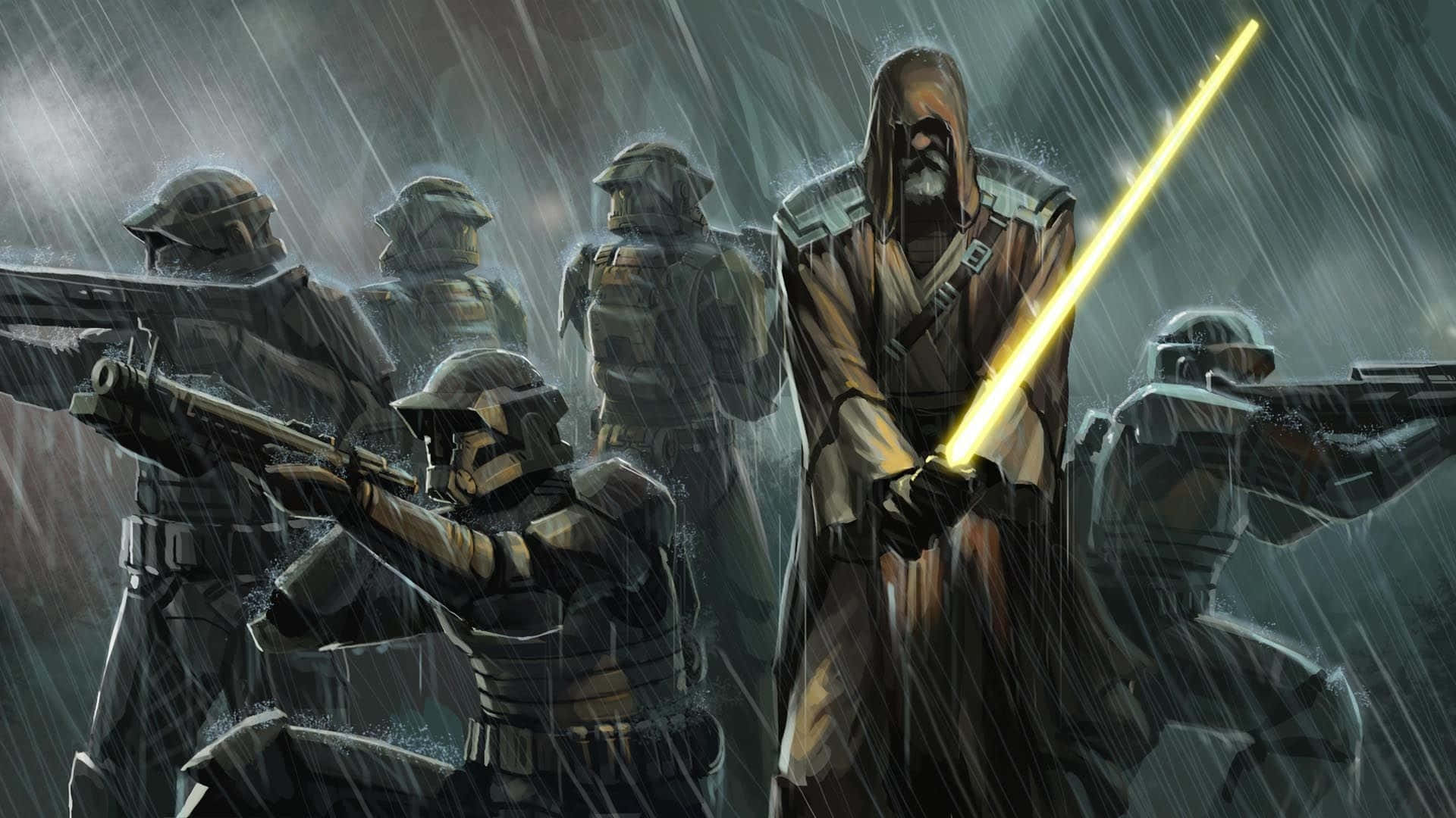 Belth Allusis With Havoc Troopers 1920 X 1080 Star Wars Background