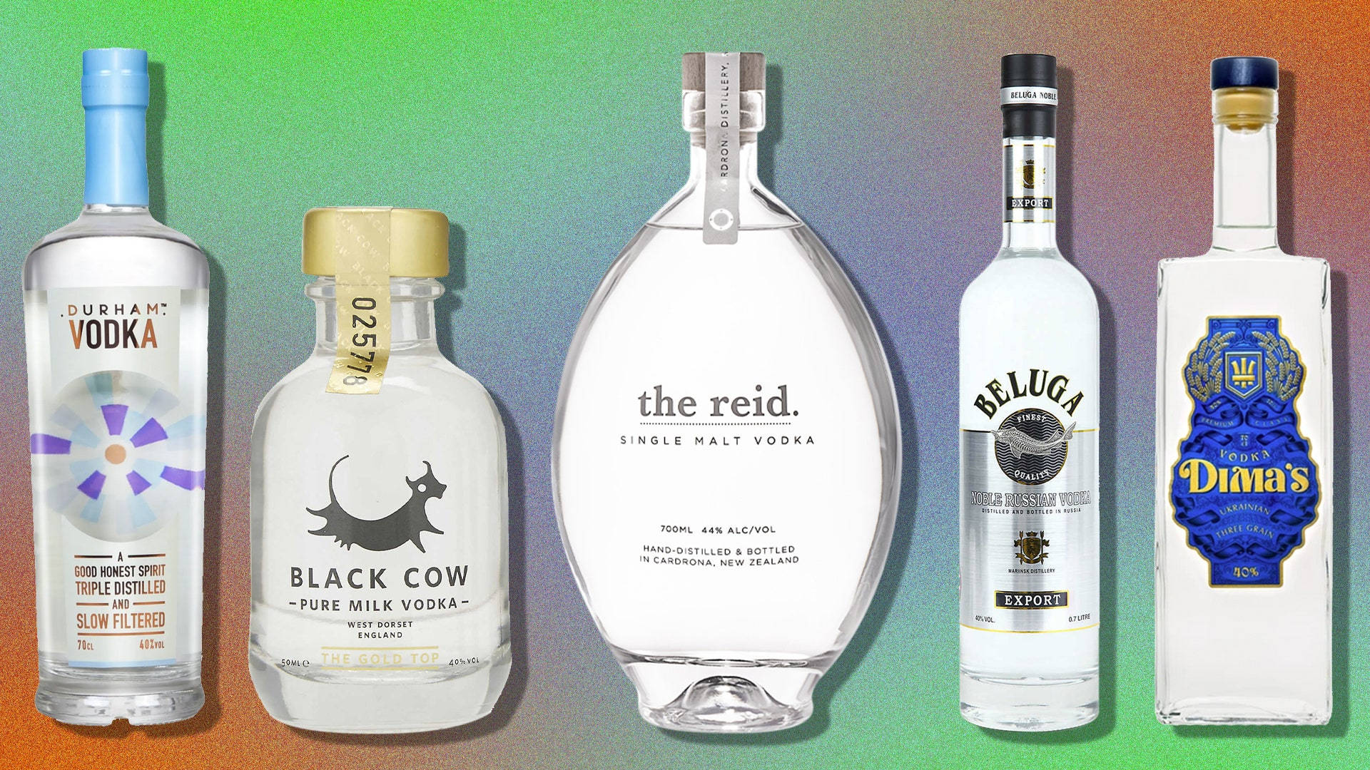 Beluga, Durham, Black Cow, The Reid, Dima Vodka Background