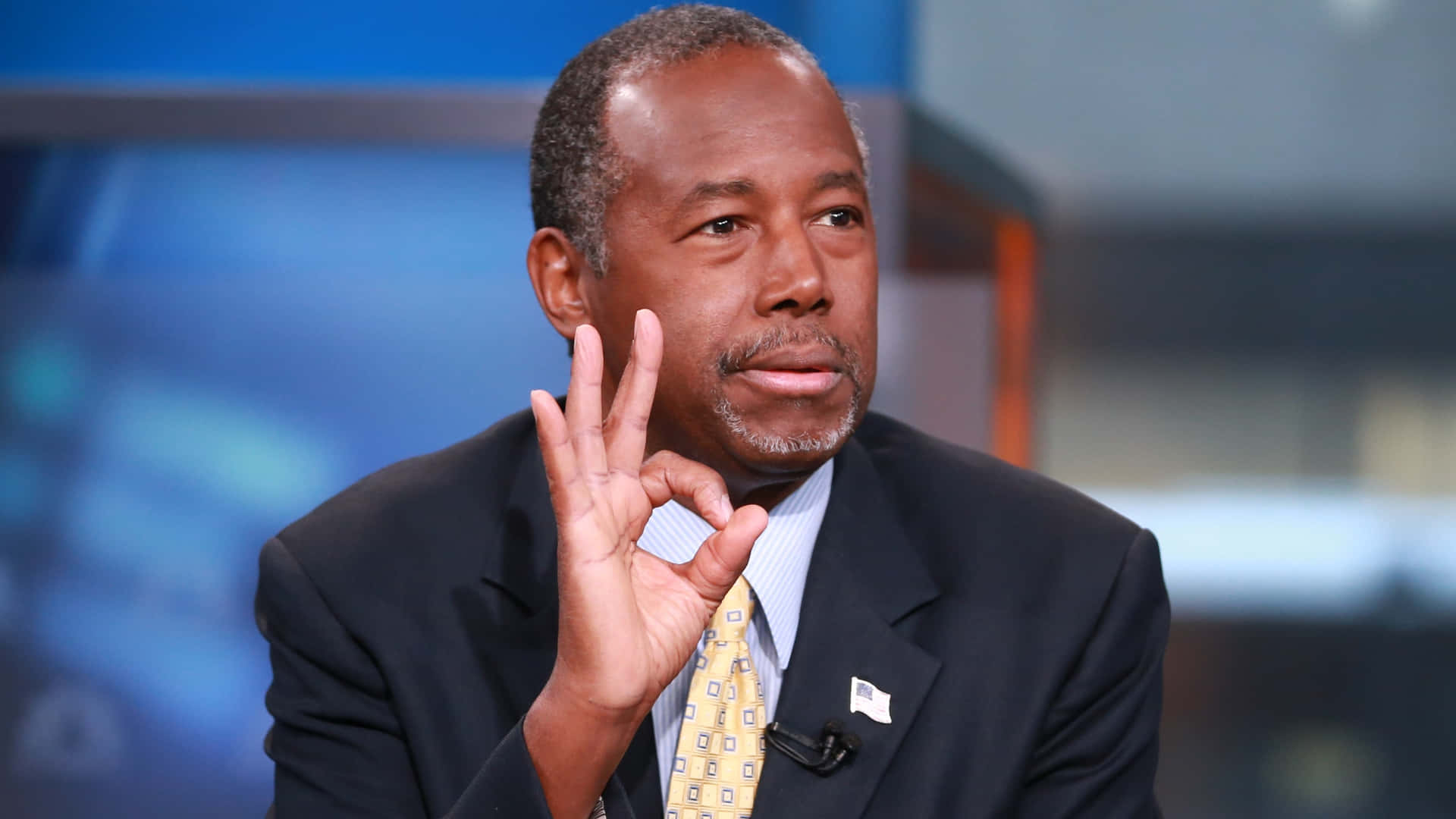 Ben Carson Making An Okay Sign