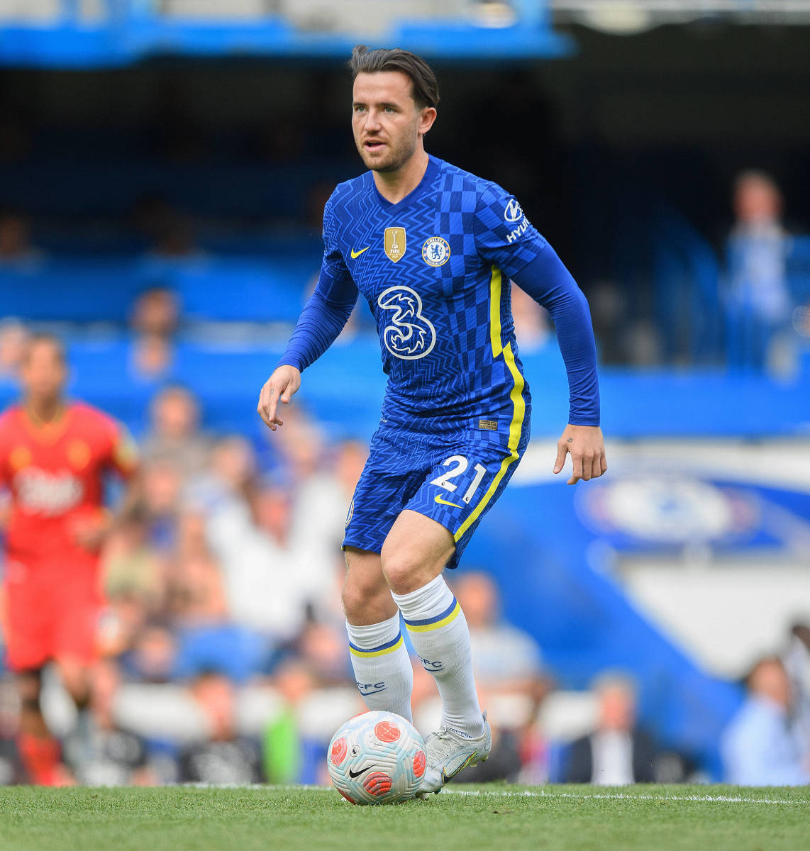 Ben Chilwell Behind The Ball Background