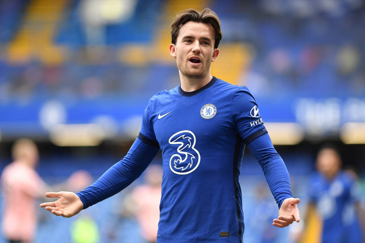 Ben Chilwell With Palms Up Background