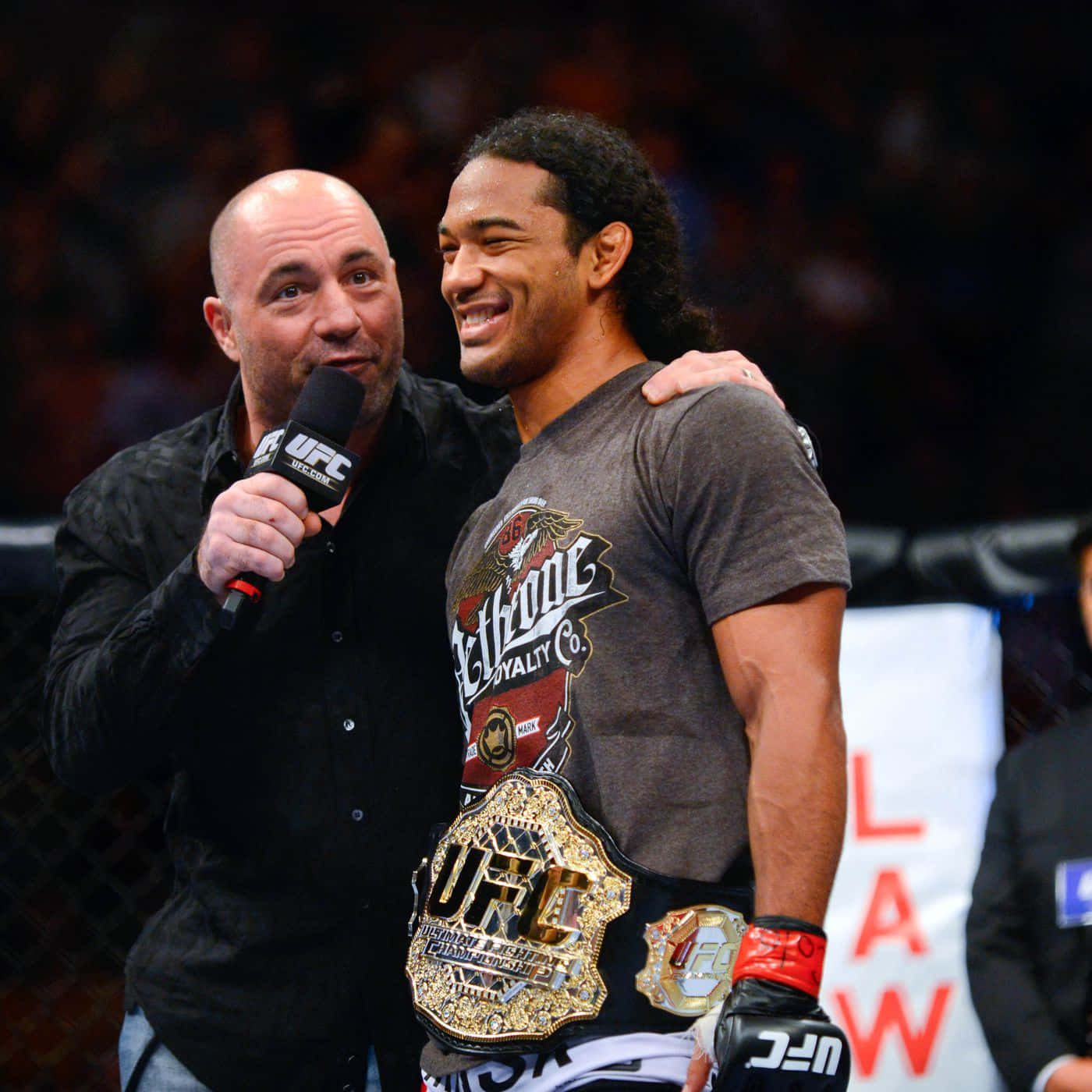 Ben Henderson In A Thoughtful Conversation With Joe Rogan Background