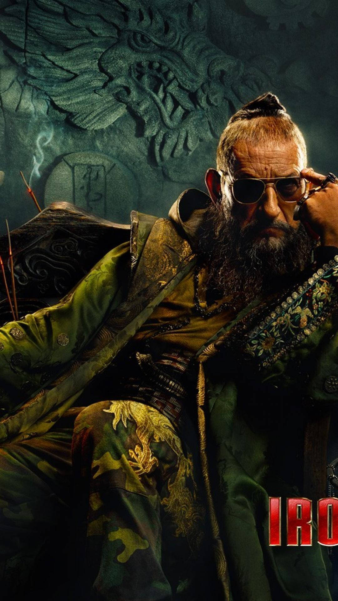 Ben Kingsley As Mandarin In Iron Man 3 Background