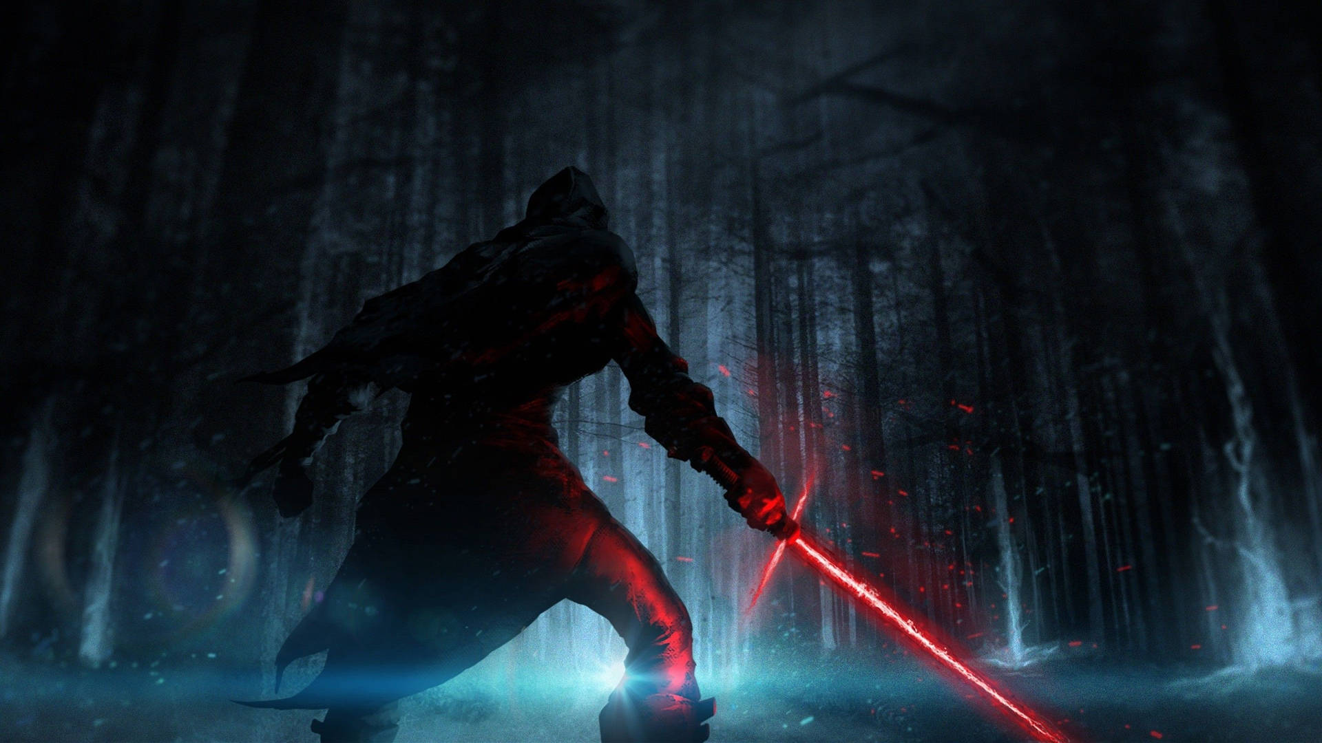 Ben Solo Dark Warrior Kylo Ren Background