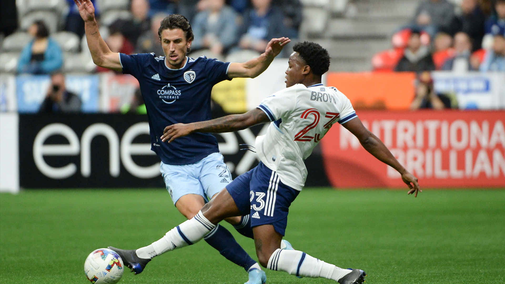 Ben Sweat Of Sporting Kansas City Background