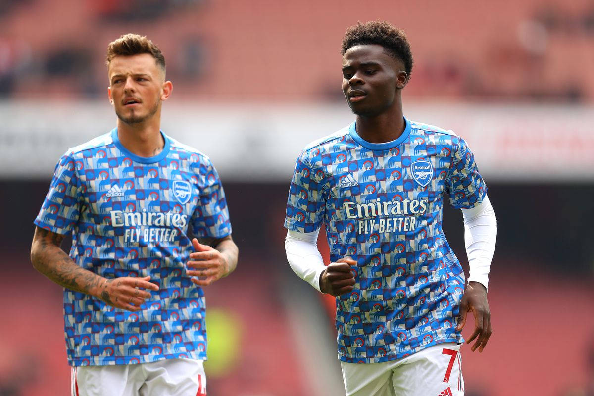 Ben White And Bukayo Saka