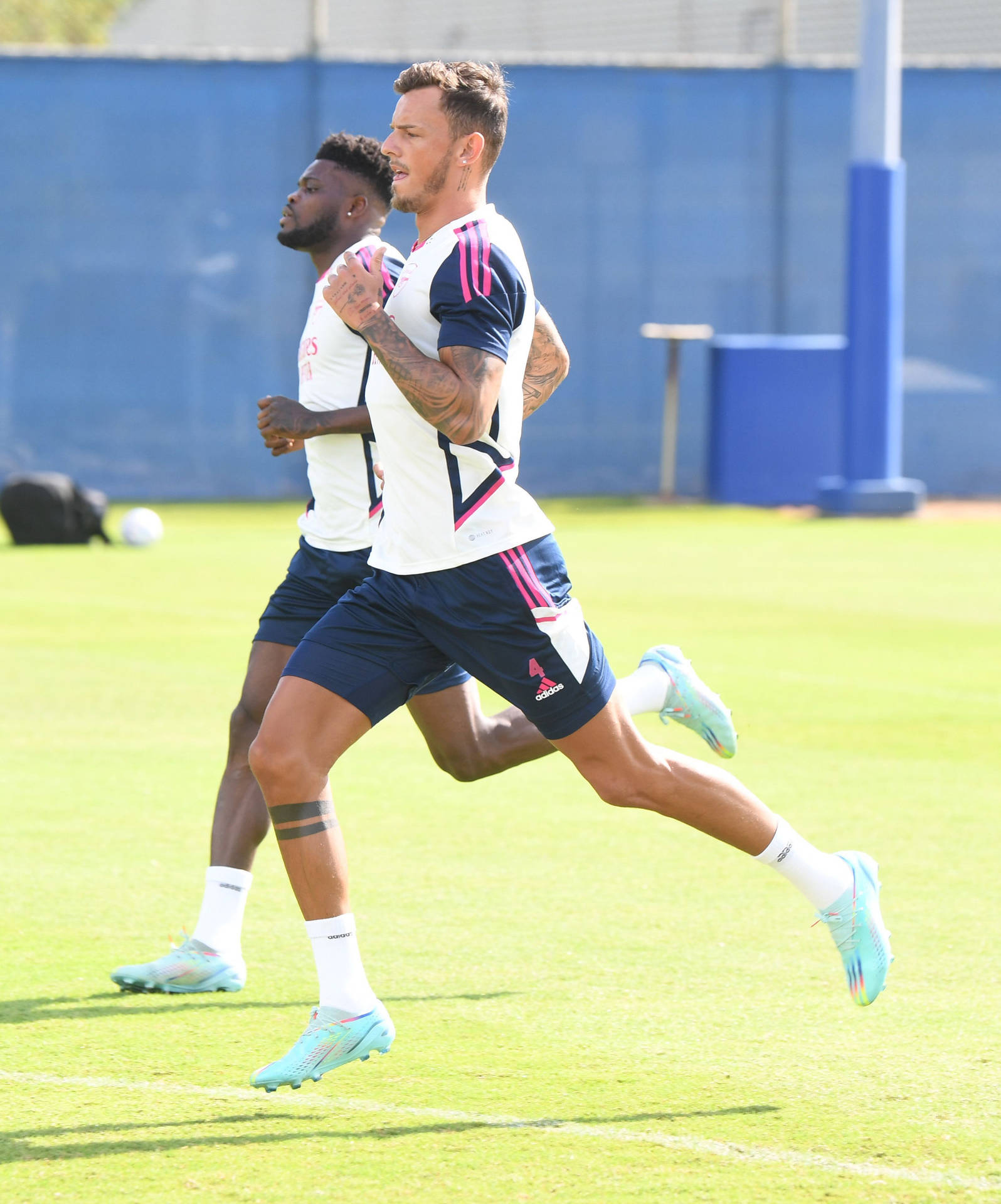 Ben White Running During Training