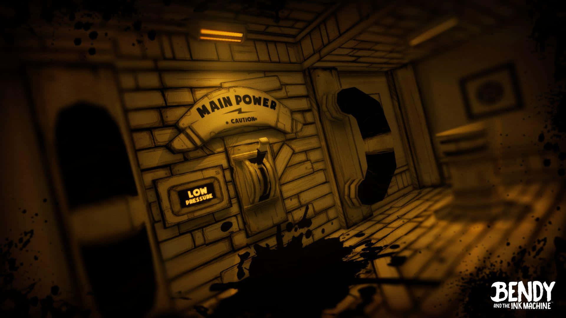 Bendy And The Ink Machine Room With In Blots