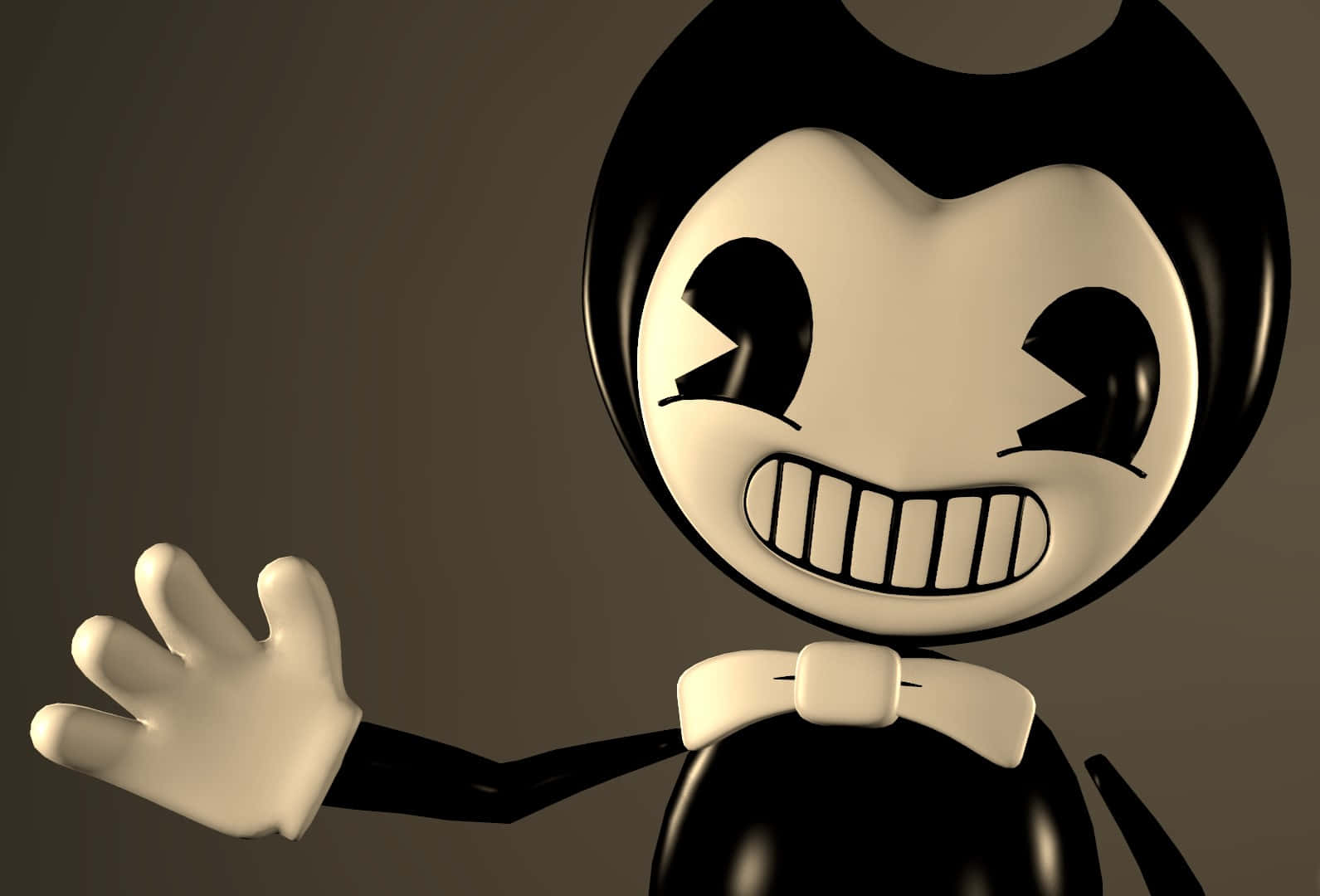 Bendy In Action - Hauntingly Creative Background