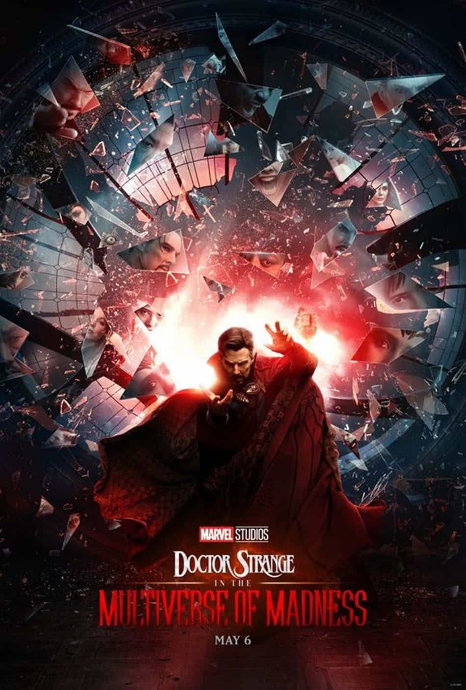Benedict Cumberbatch As Doctor Strange In Marvel's Upcoming Release Of Doctor Strange 2. Background