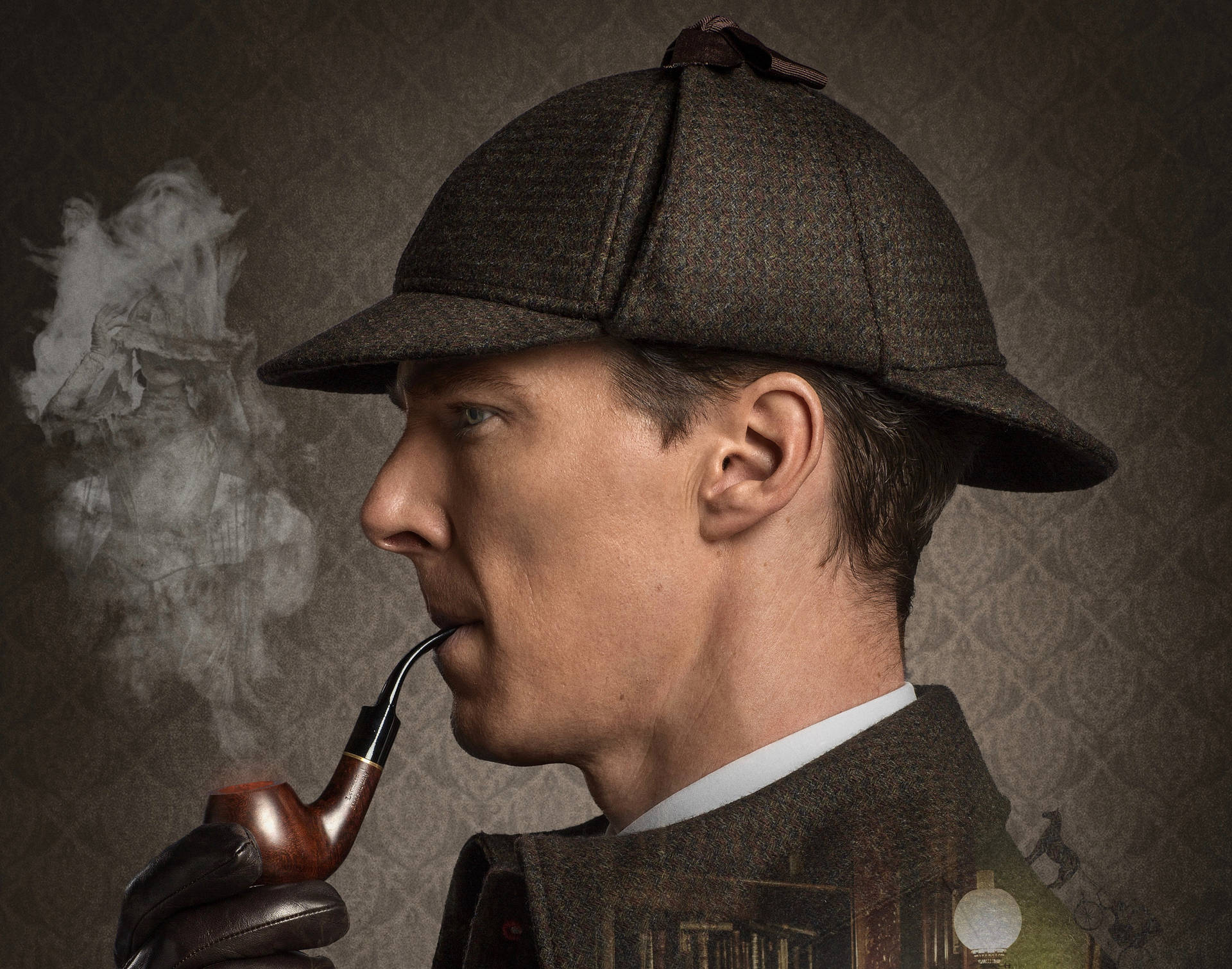 Benedict Cumberbatch As Sherlock Background