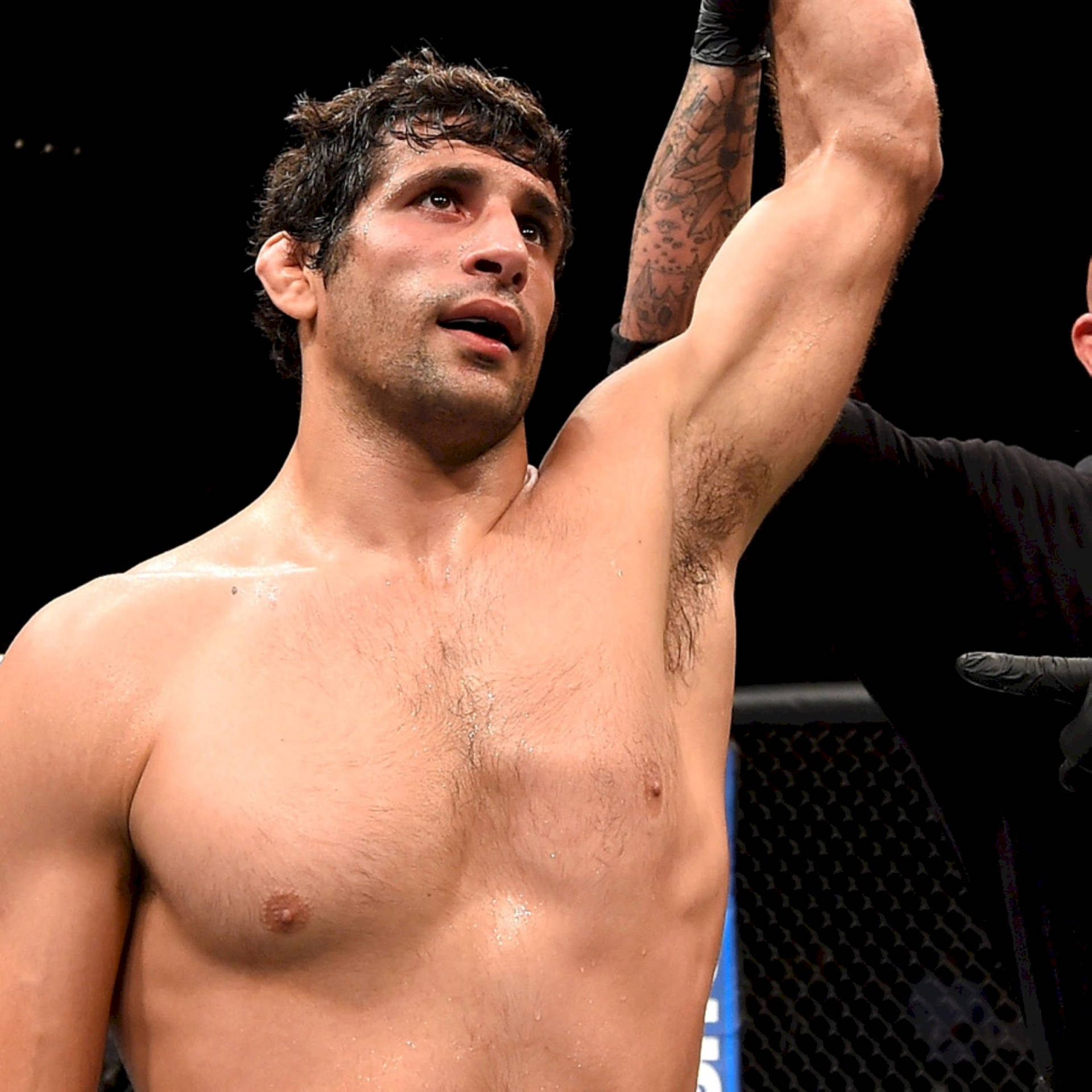 Beneil Dariush After Match Background