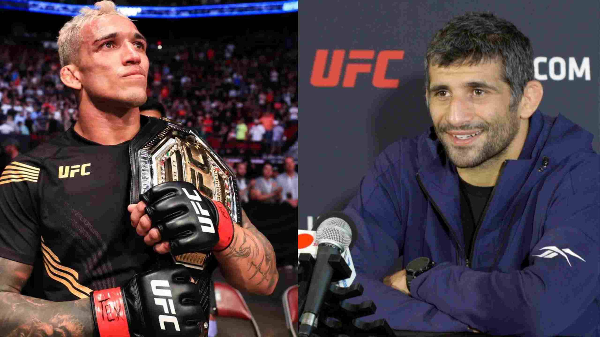 Beneil Dariush And Charles Oliveira Background