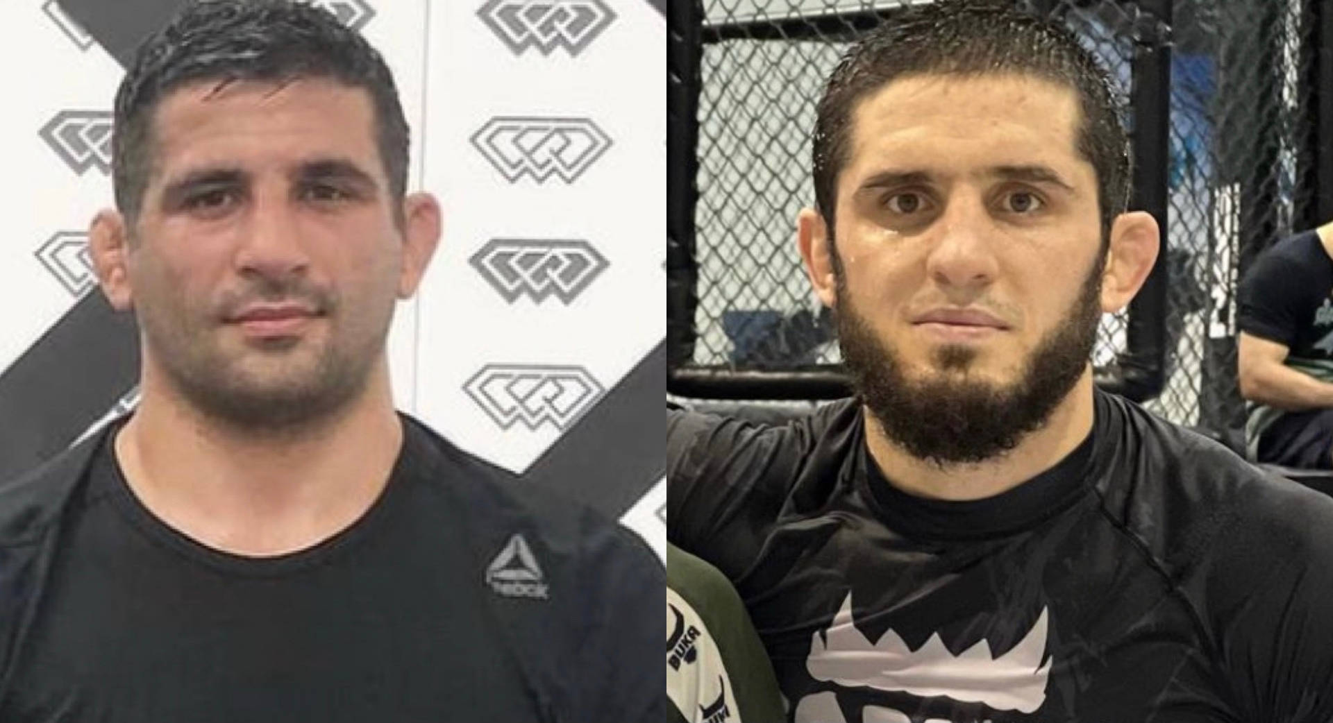 Beneil Dariush And Islam Makhachev Smiling Background