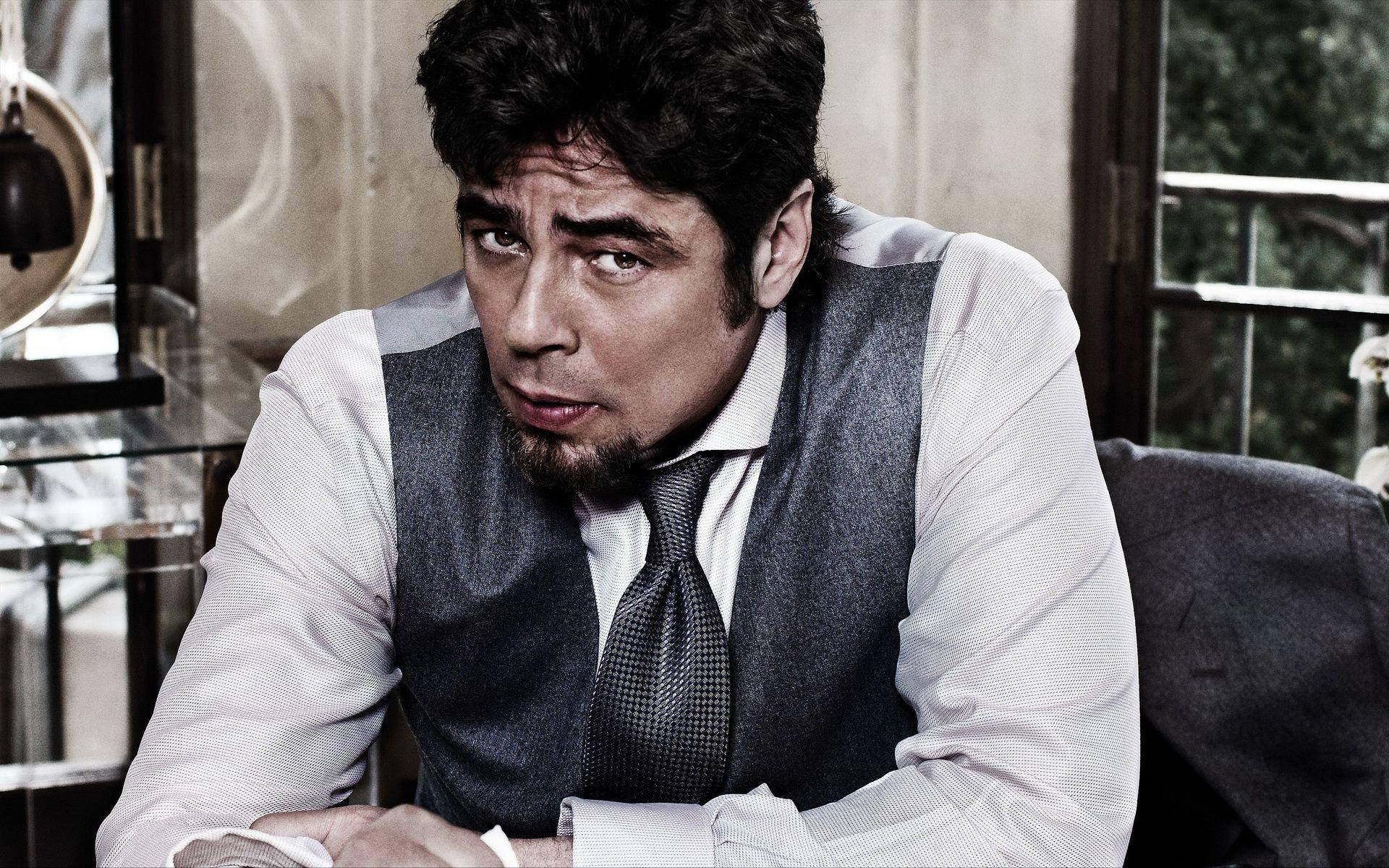 Benicio Del Toro The Red Affair 2011 Calendar Background