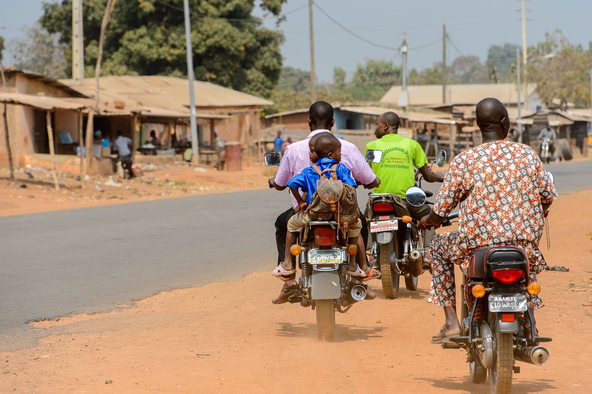 Benin Motorcycle Riders