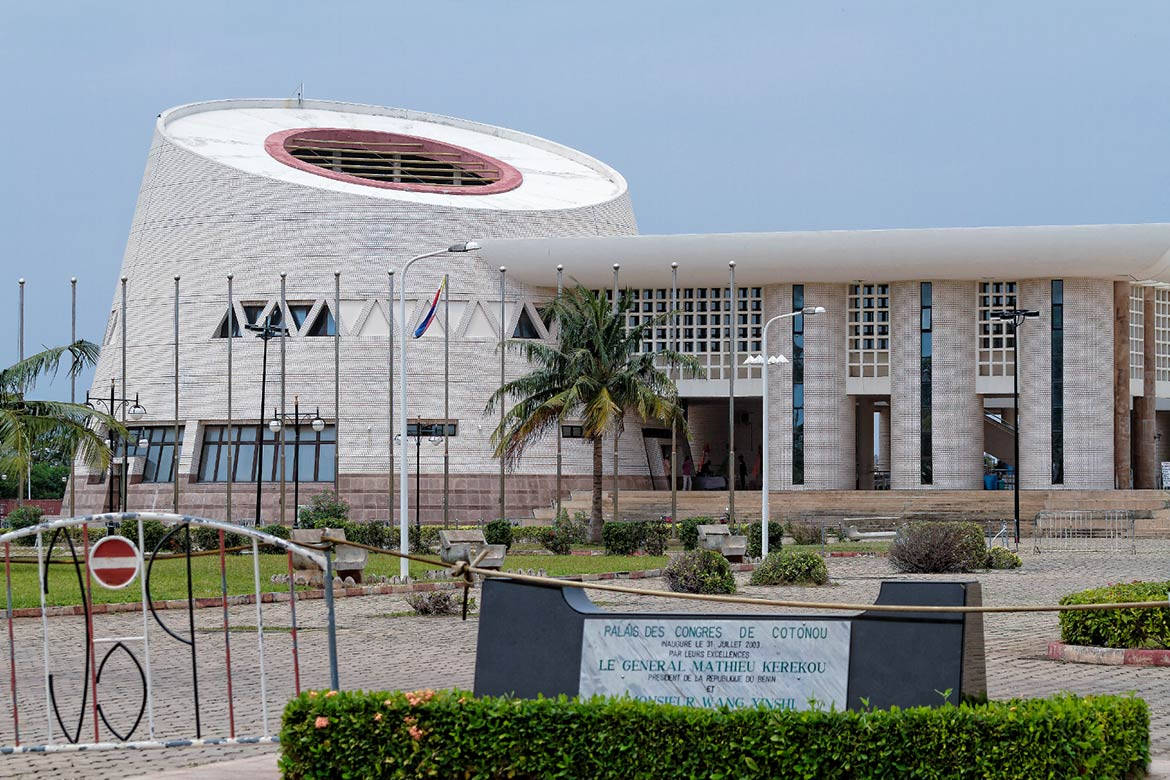 Benin Palais Des Congrès Background